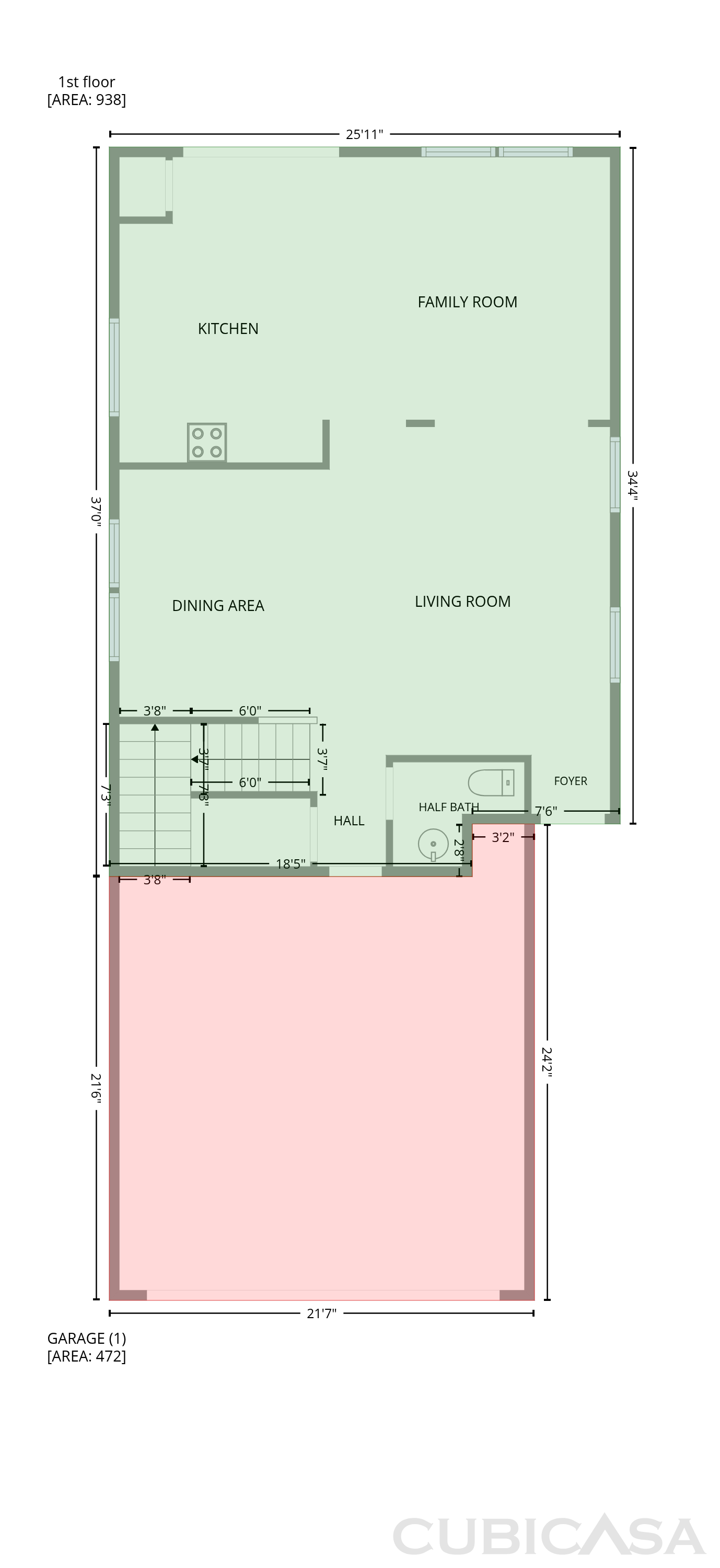 Main Floor of 6479 W Eldorado Ln, Las Vegas, NV