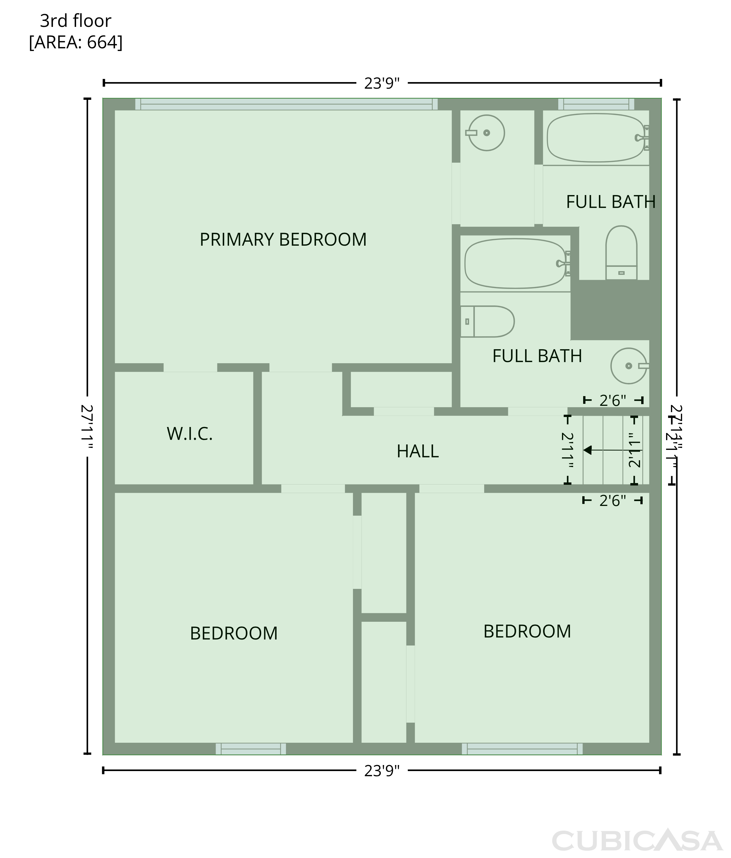 Third Floor of 1239 Ashbrook Dr, Lawrenceville, GA