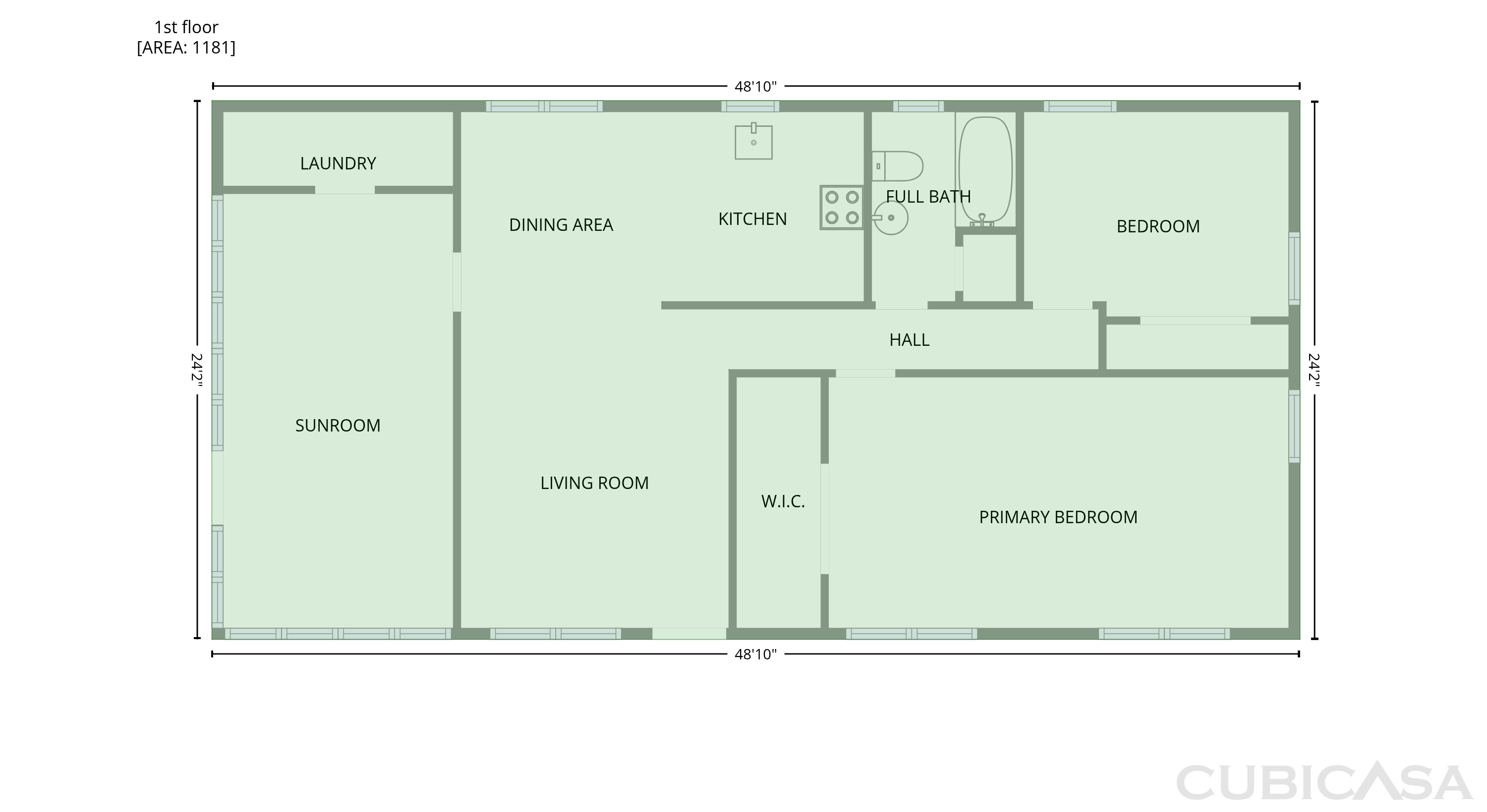Main Floor of 8181 Highland Dr SW, Covington, GA