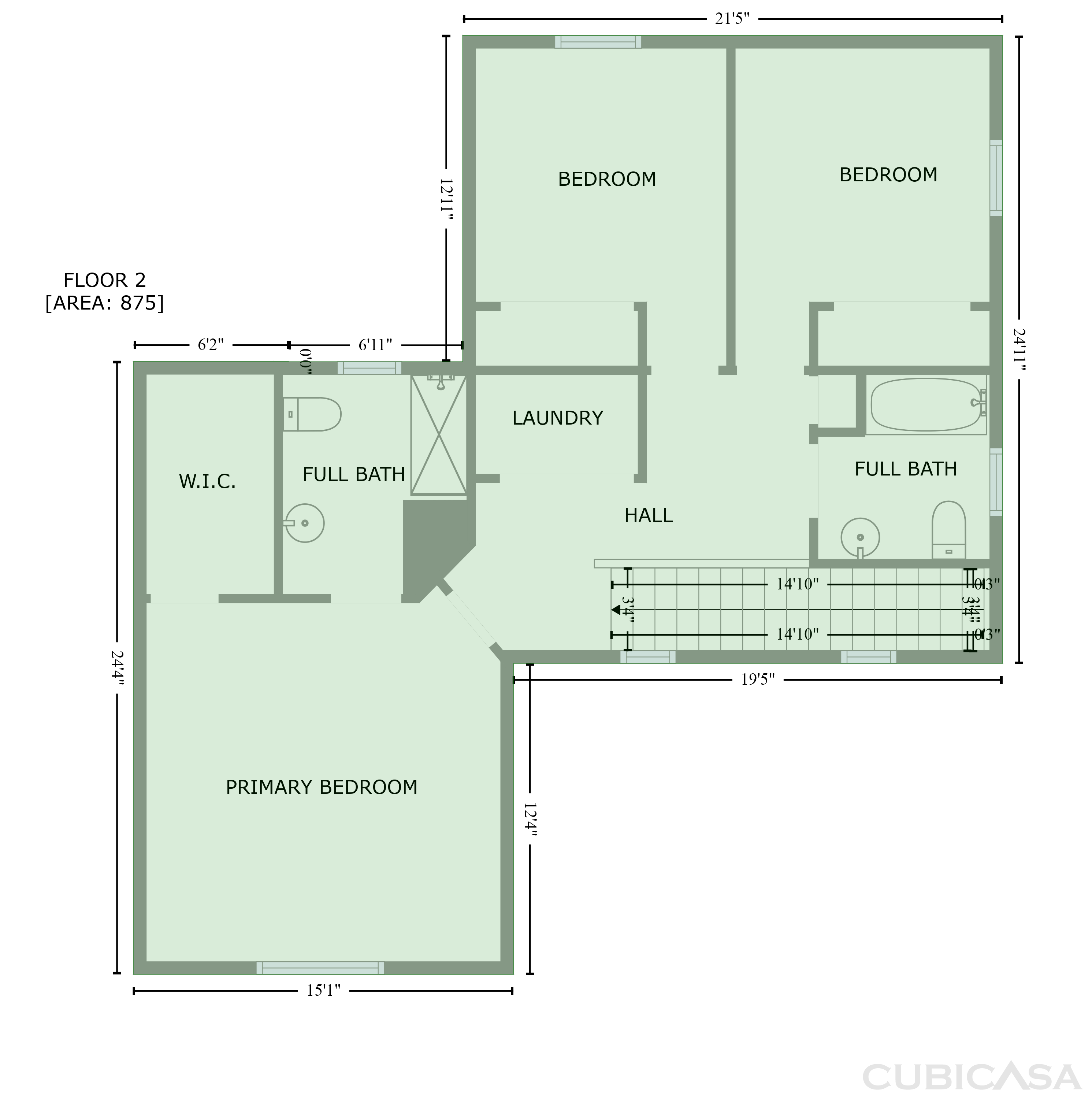Second Floor of 8218 W Illini St, Phoenix, AZ