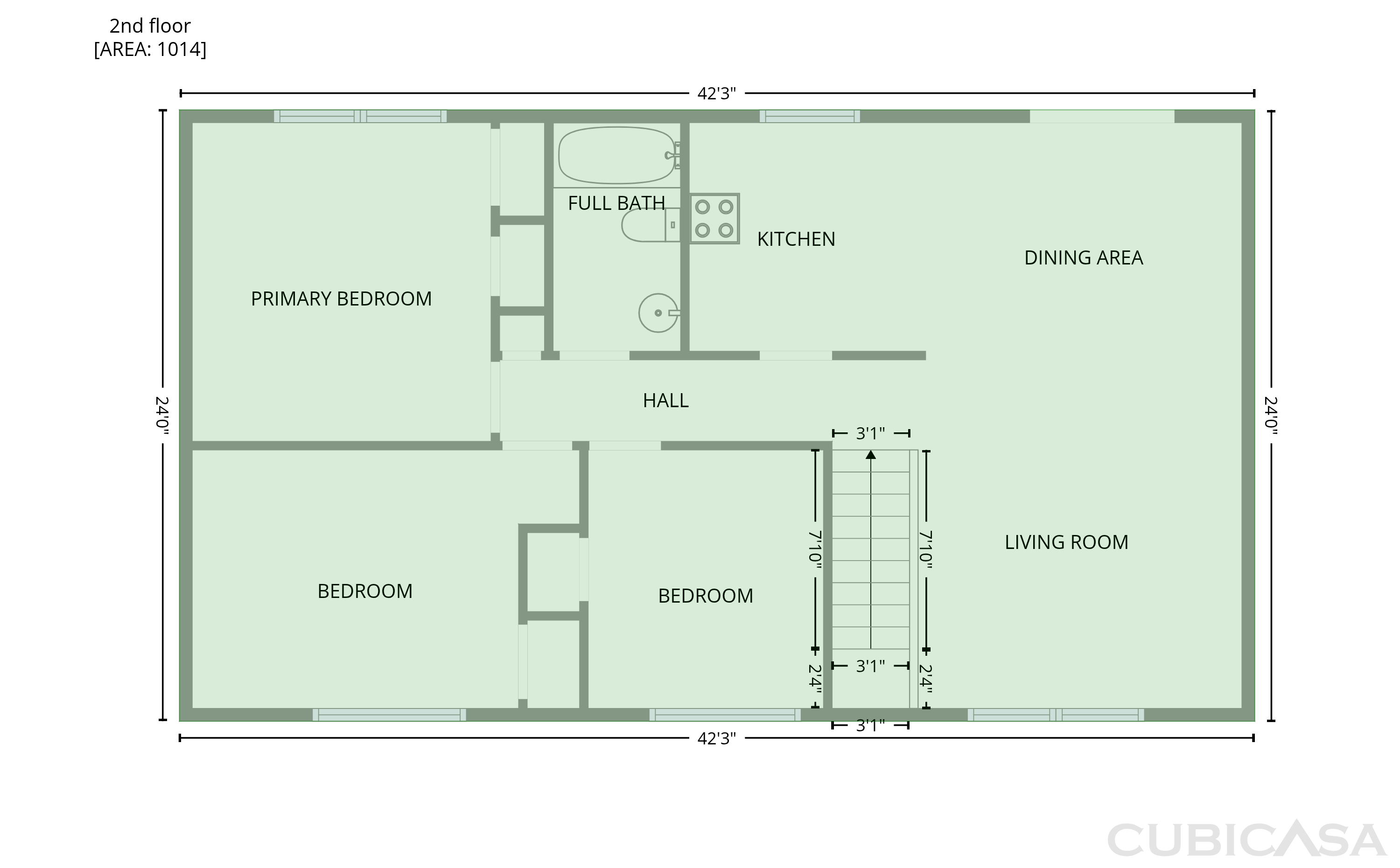 Second Floor of 24 Hogan Ct, Little Egg Harbor, NJ