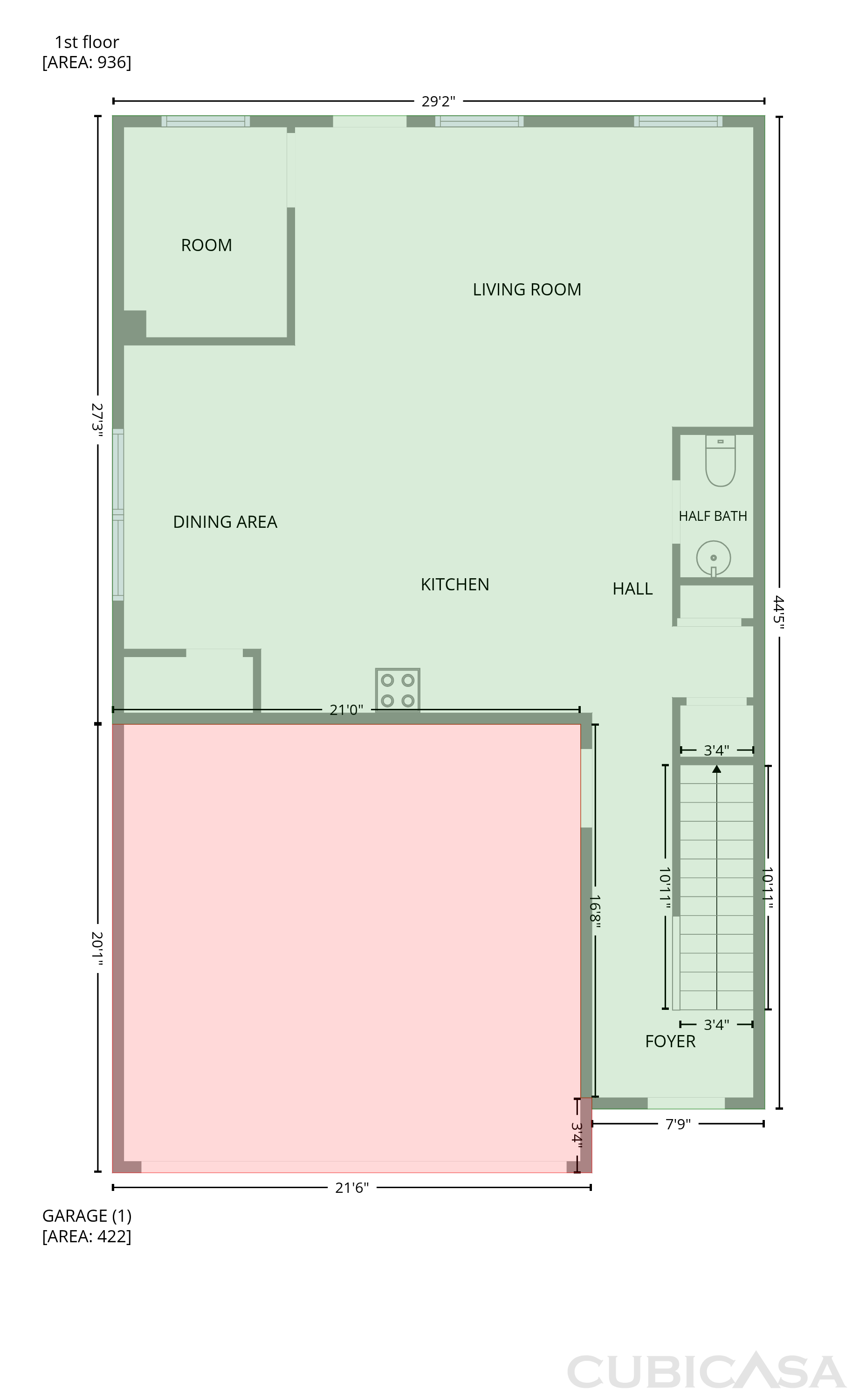 Main Floor of 102 Pettigrew Ct, Williamsburg, VA