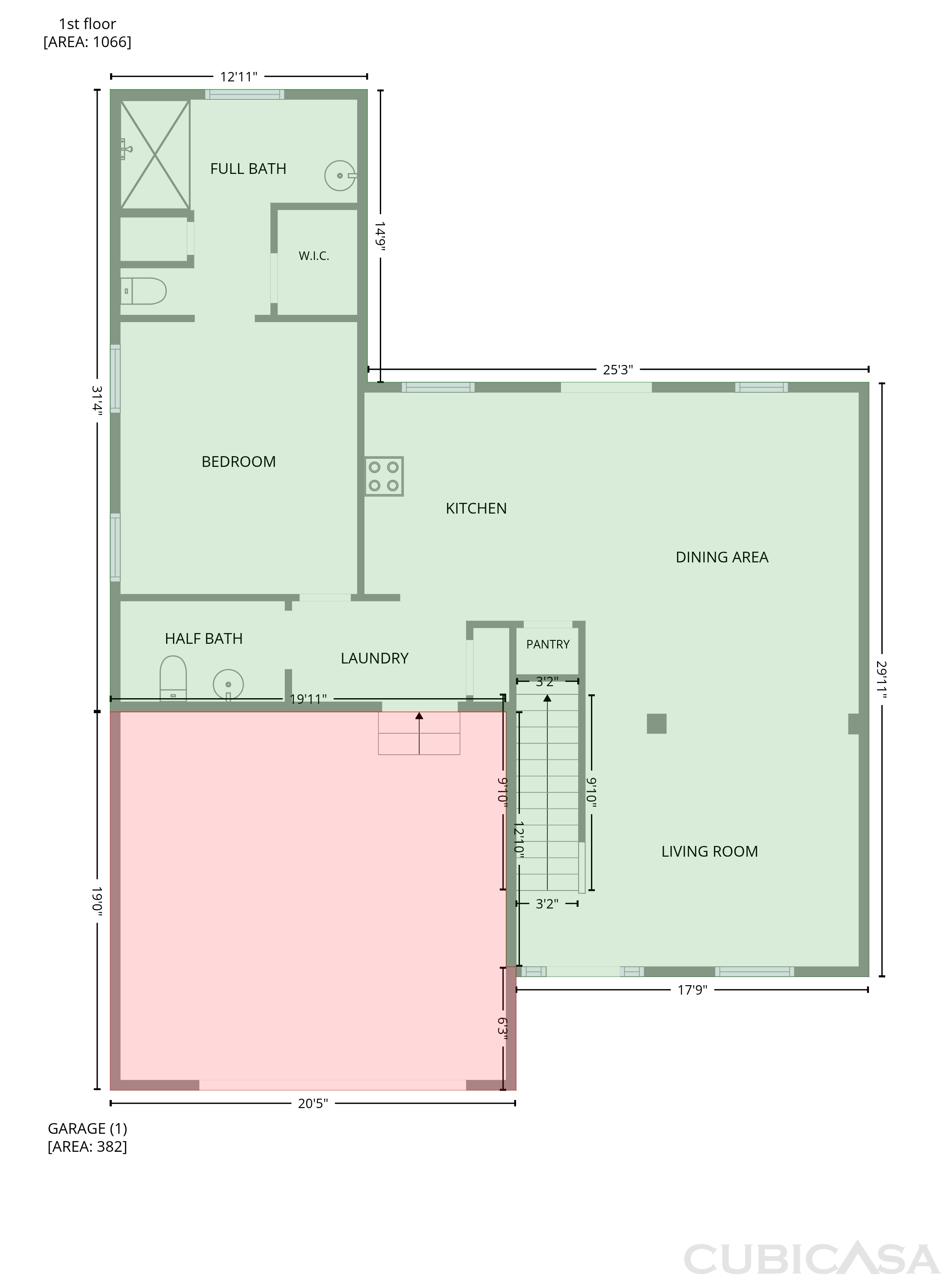 Main Floor of 229 Delview Dr, Cherryville, NC