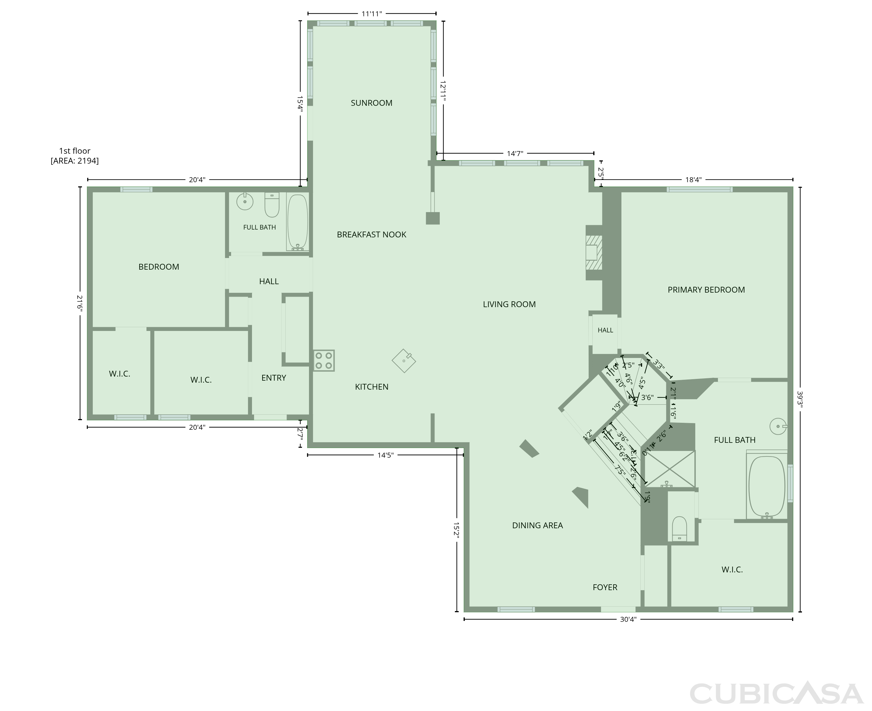 Main Floor of 6302 Cabin Branch Dr, Durham, NC