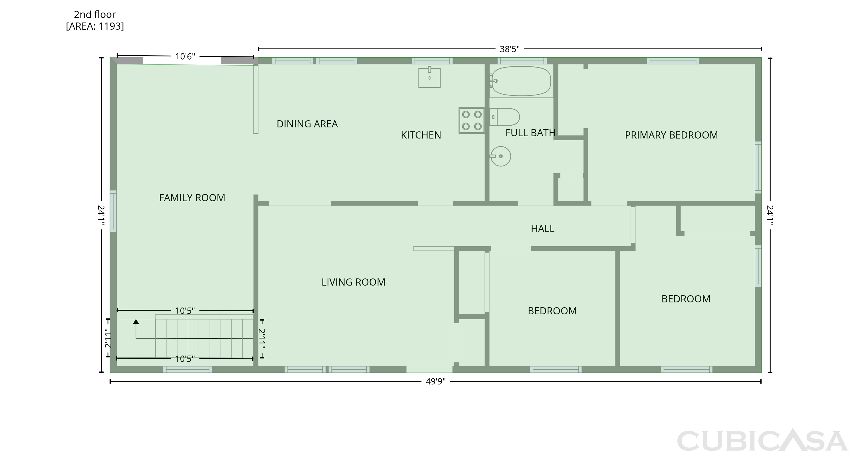 Second Floor of 3809 S Drumm Ave, Independence, MO