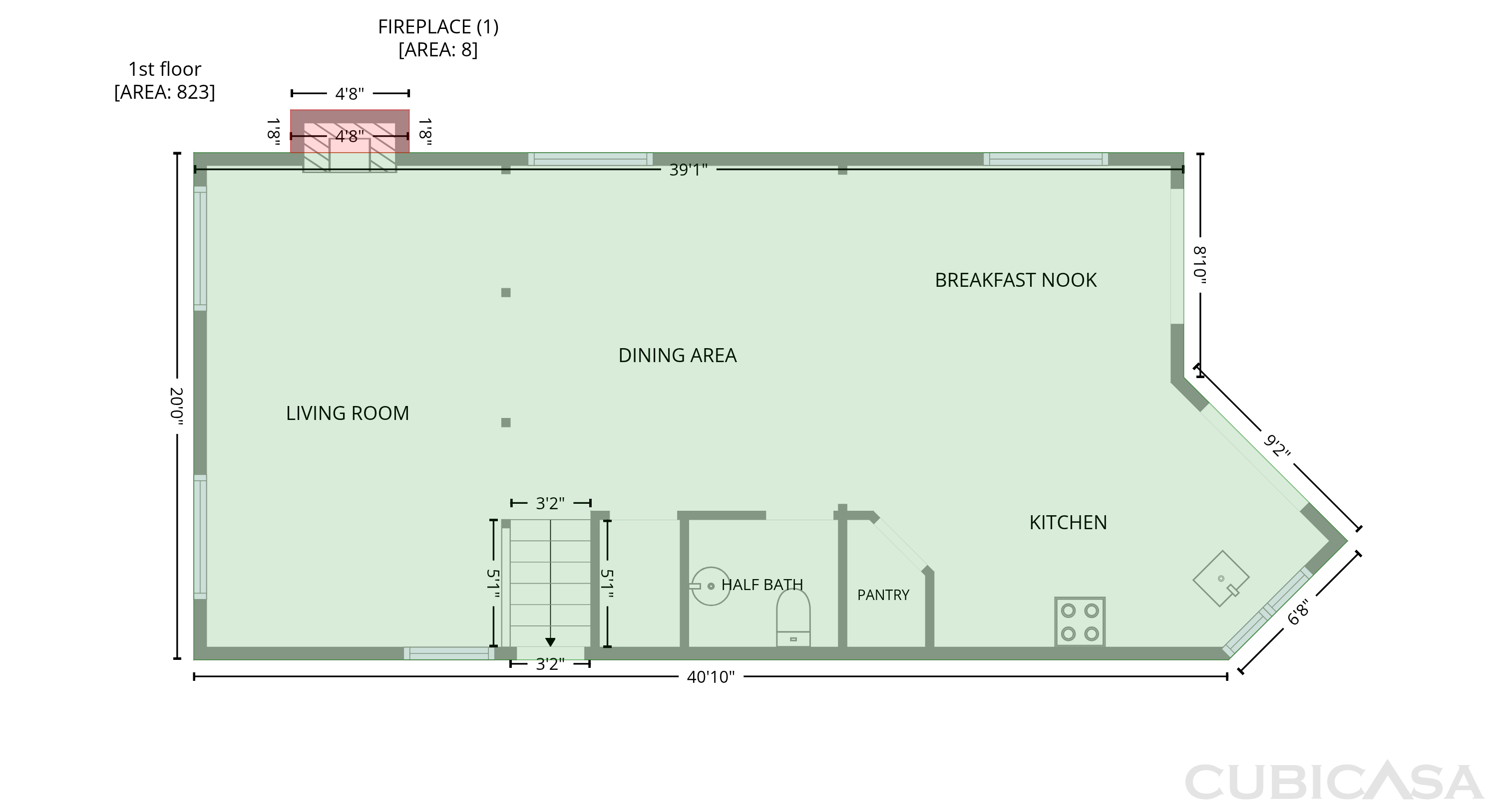 Main Floor of 630 Benson Hurst Dr SW, Mableton, GA