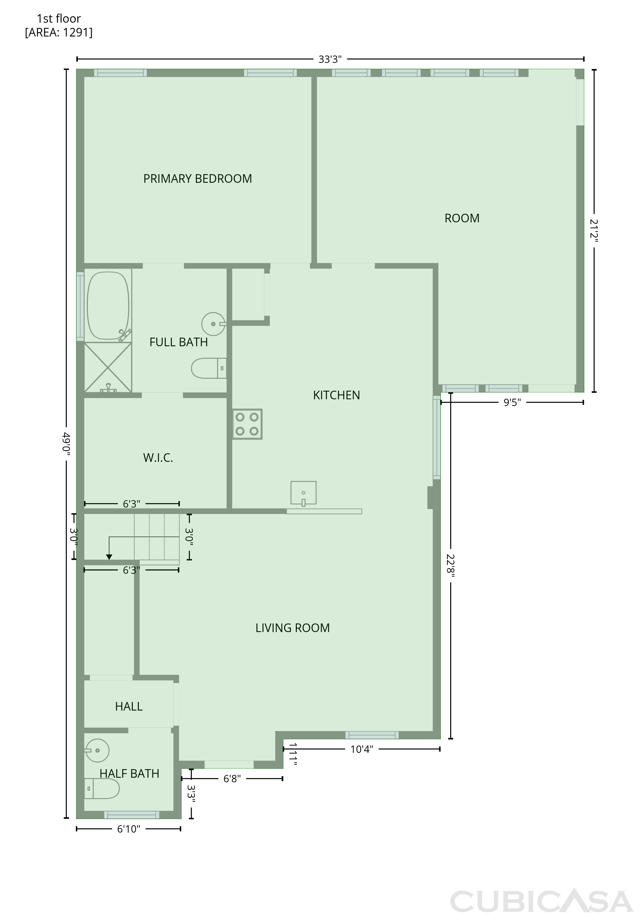Main Floor of 1108 Wind Haven Dr, New Braunfels, TX