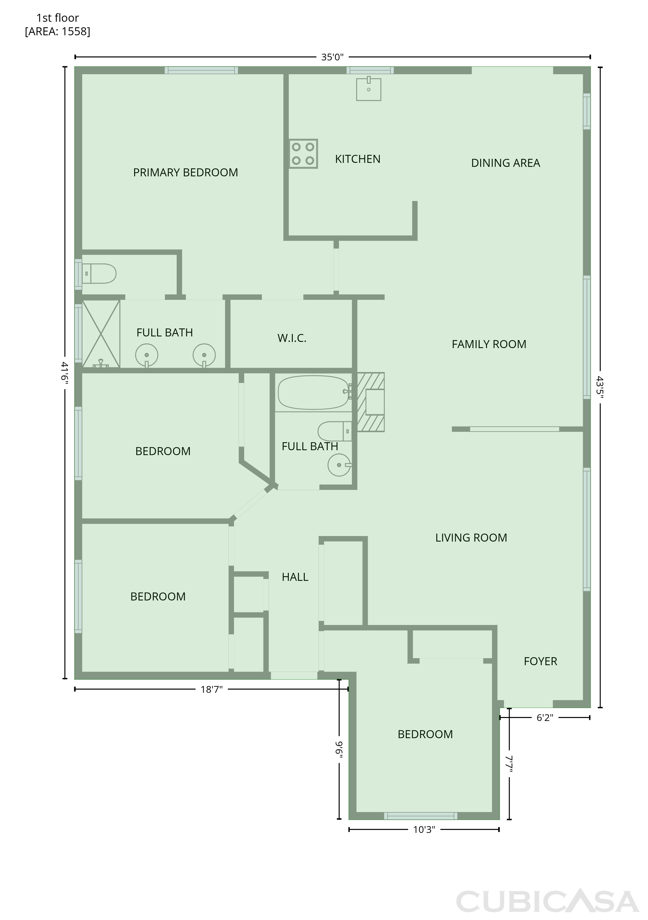 Main Floor of 2227 Roberta Ave, Marysville, CA