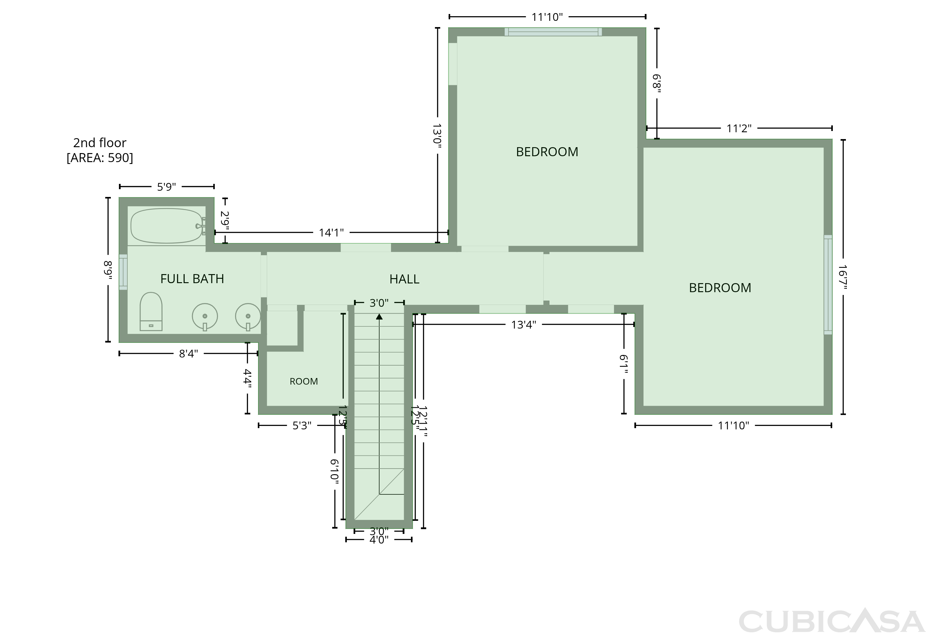 Second Floor of 6910 Vialinda Dr, Houston, TX