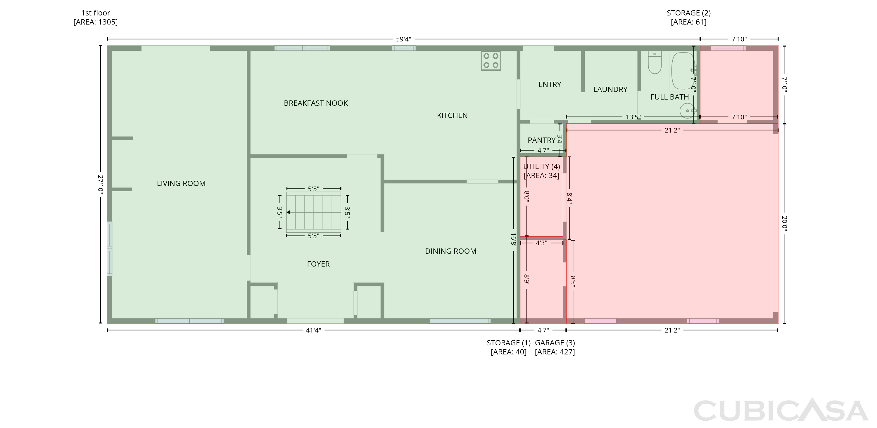 Main Floor of 4612 Kenway Ct, Fort Worth, TX
