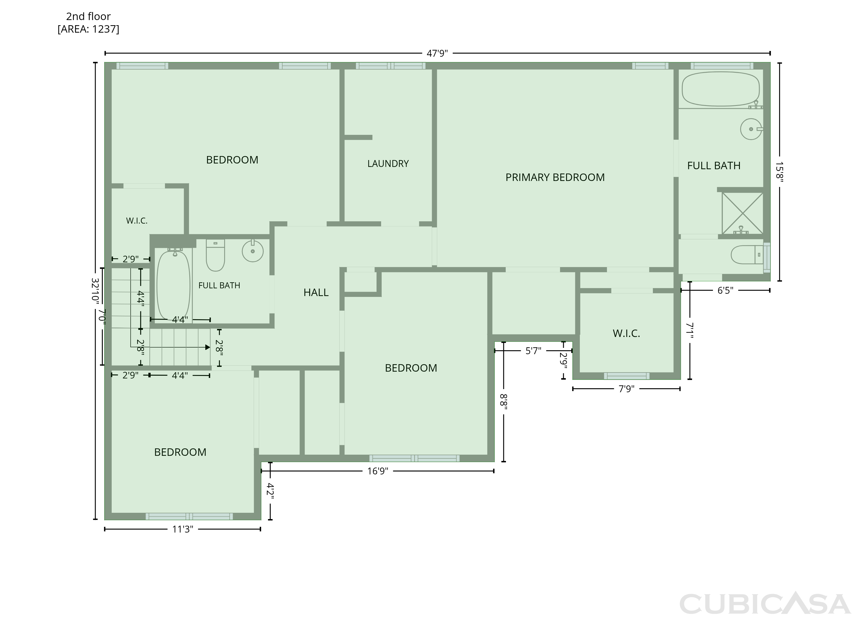 Second Floor of 275 Forrest Ave, Fayetteville, GA