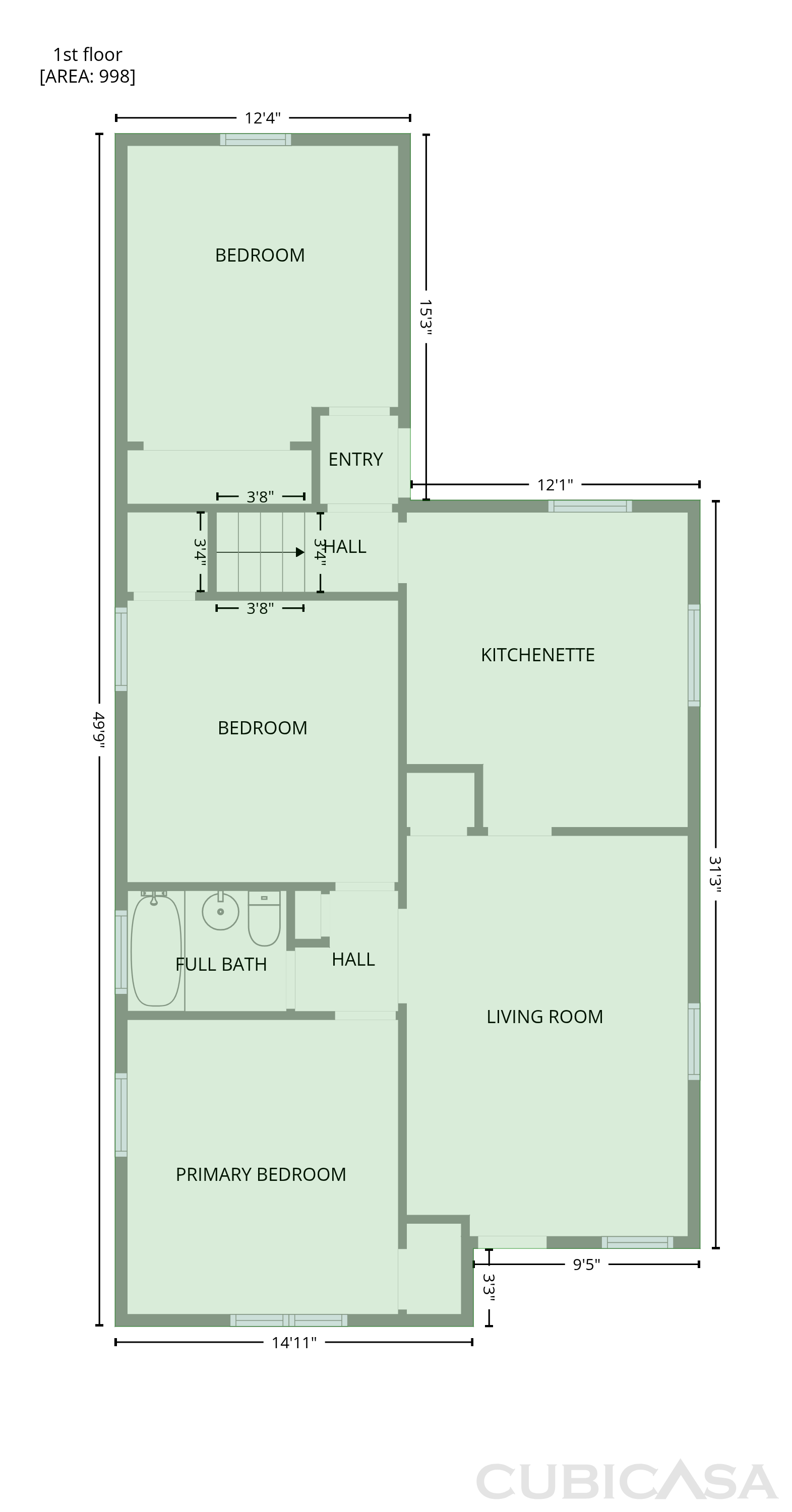 Second Floor of 7425 Martin St, Cincinnati, OH