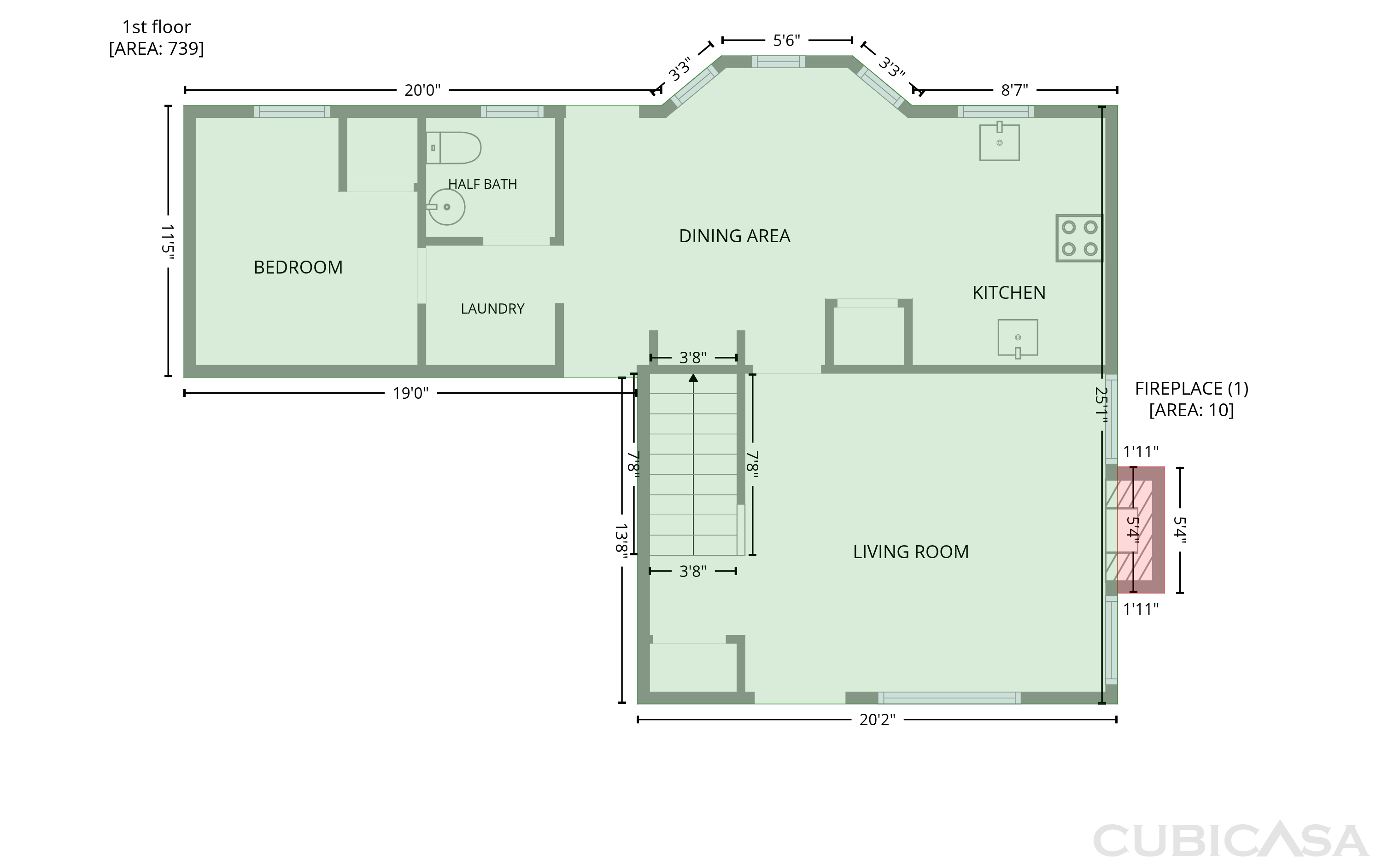 Main Floor of 6604 N Chesterfield Dr, Fort Worth, TX
