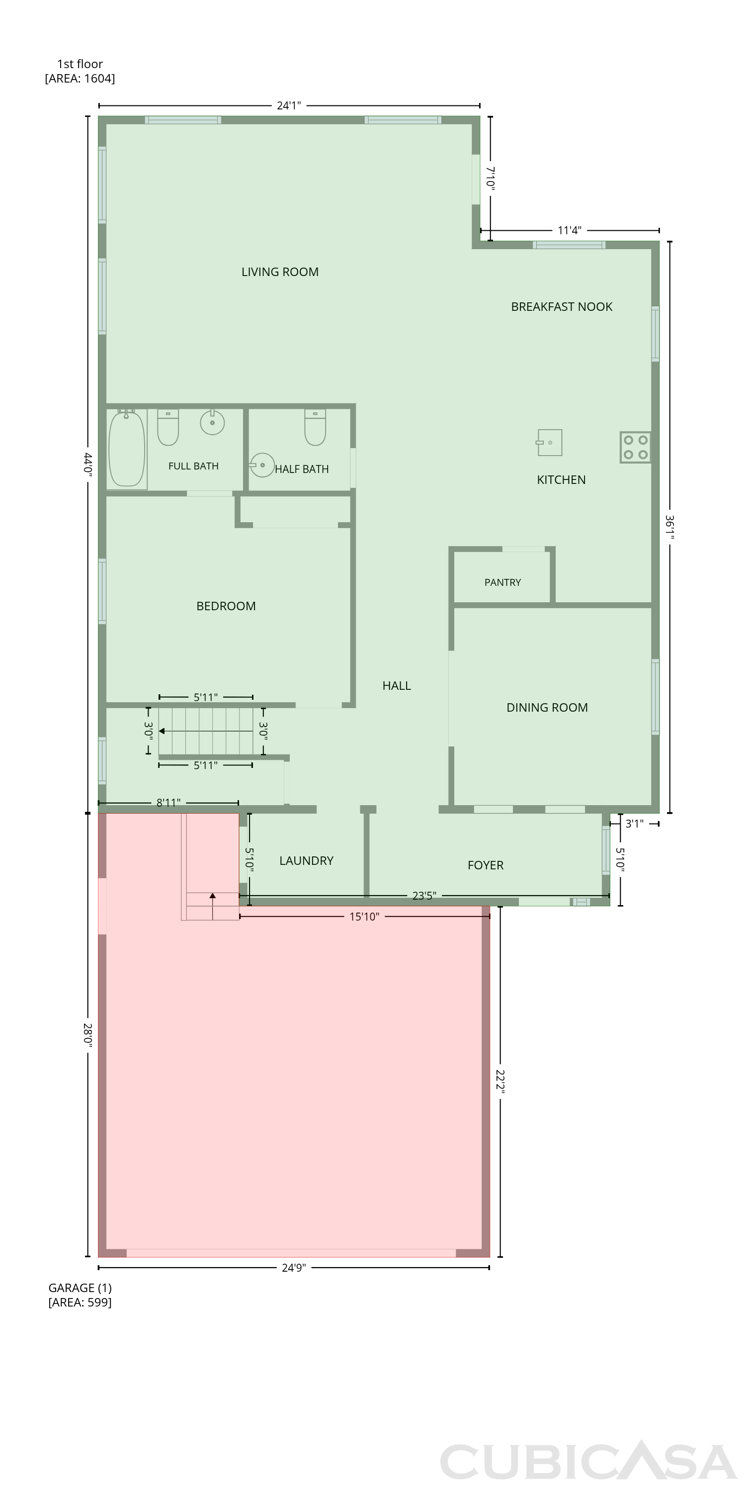 Main Floor of 3206 W Price Ave, Tampa, FL