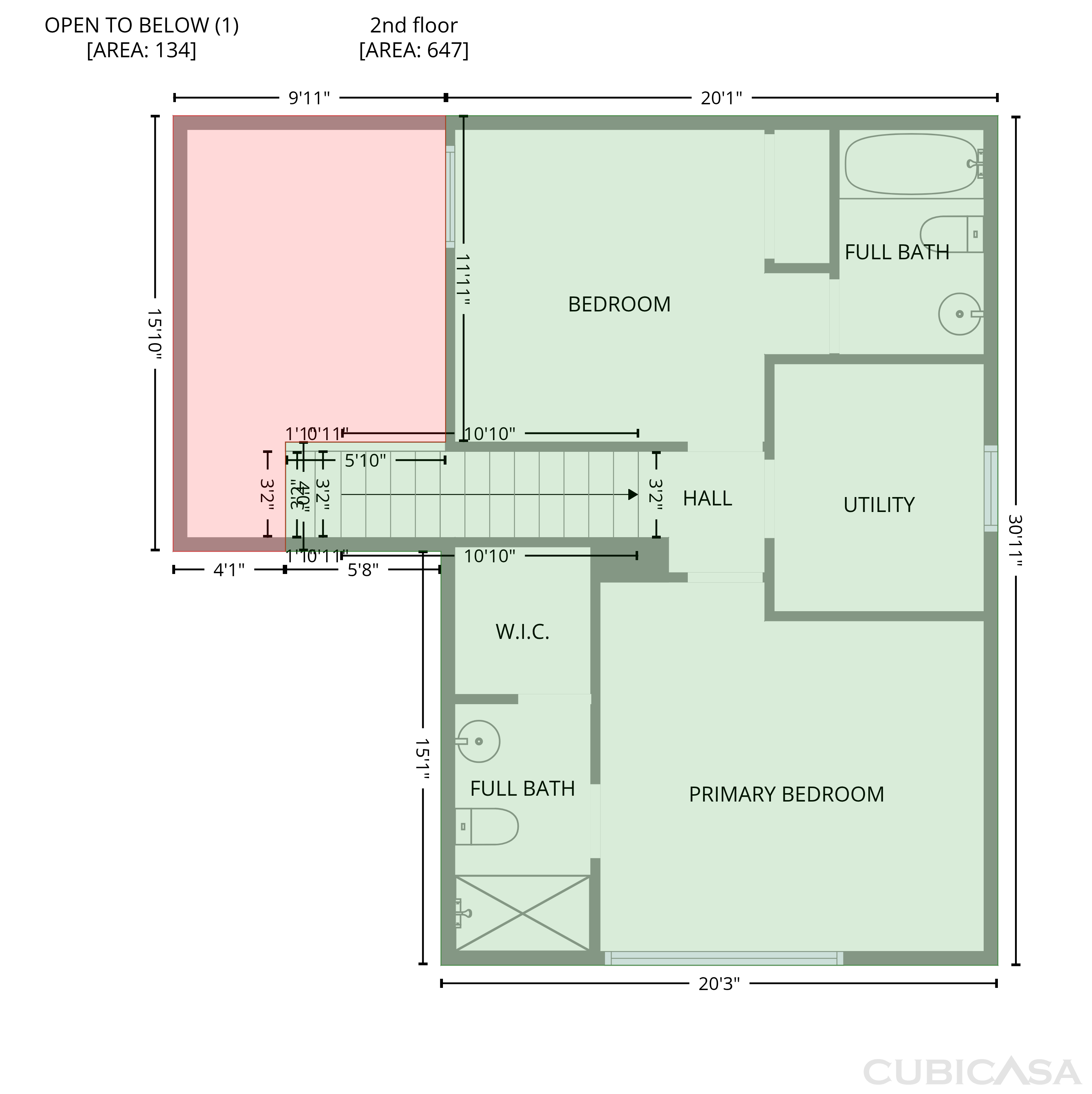 Second Floor of 9438 Timberlake Loop, Colorado Springs, CO