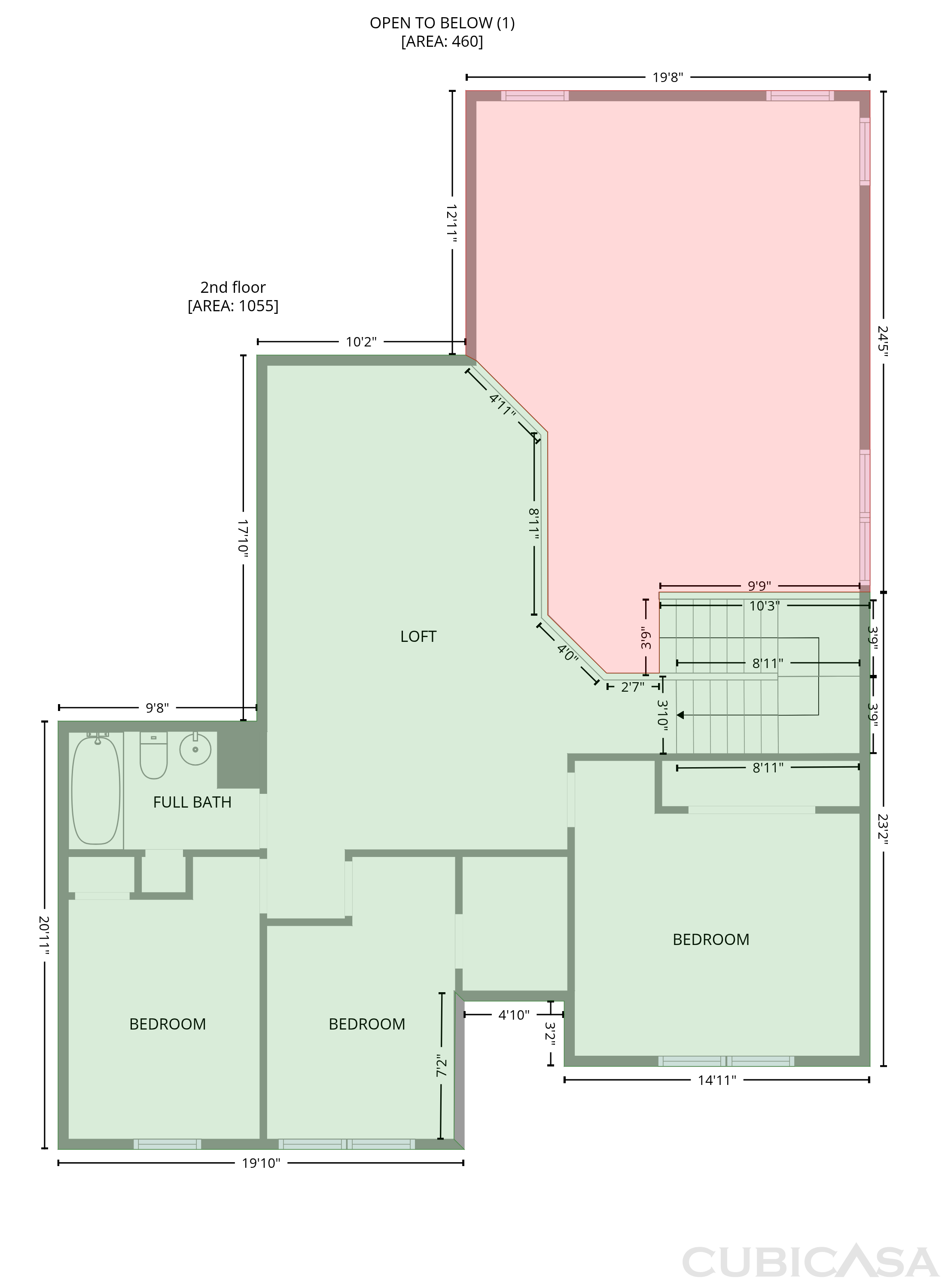 Second Floor of 1310 Canyon Creek Rd, Wylie, TX
