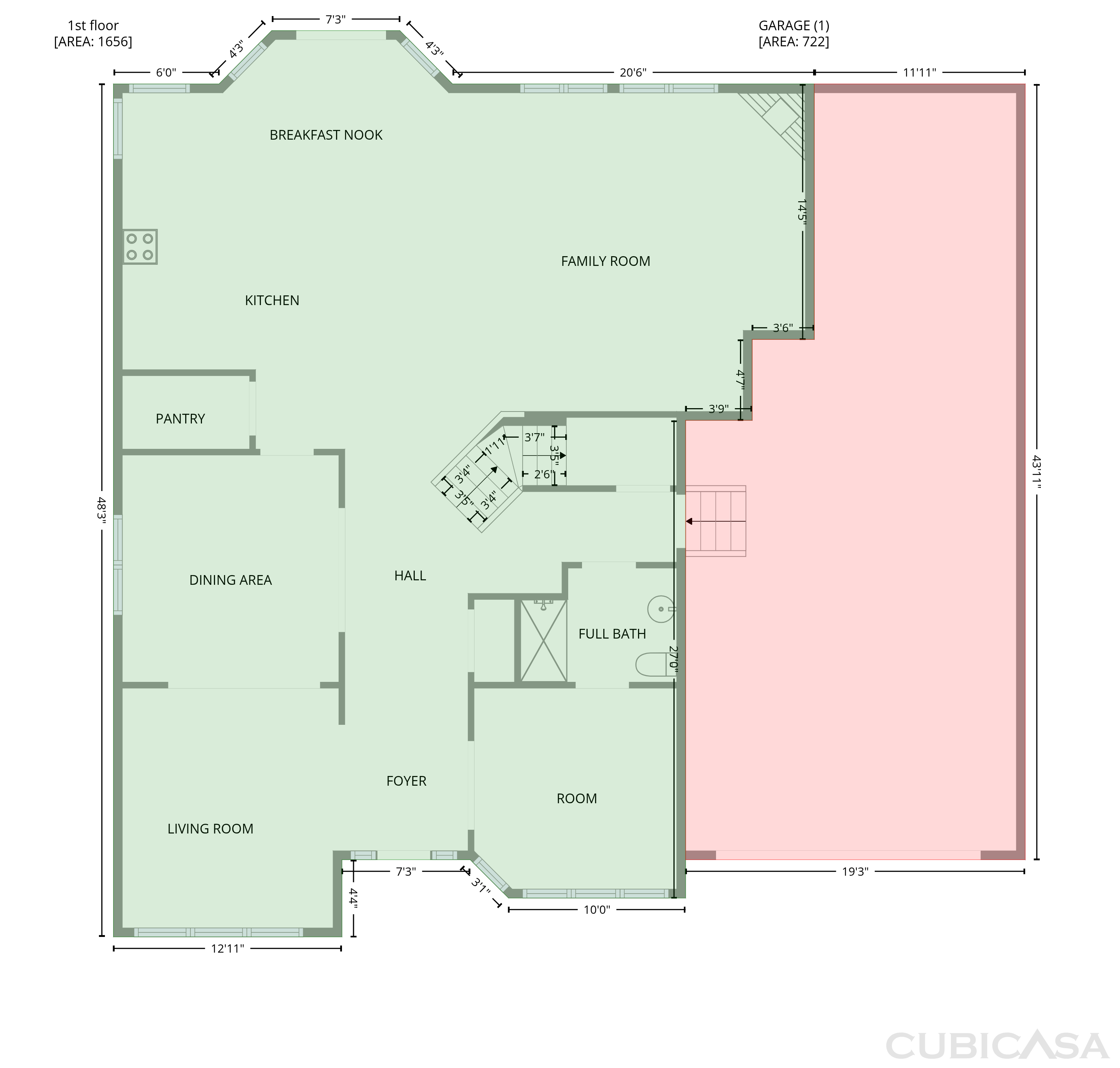 Main Floor of 606 10th Ct, Lafayette, OR