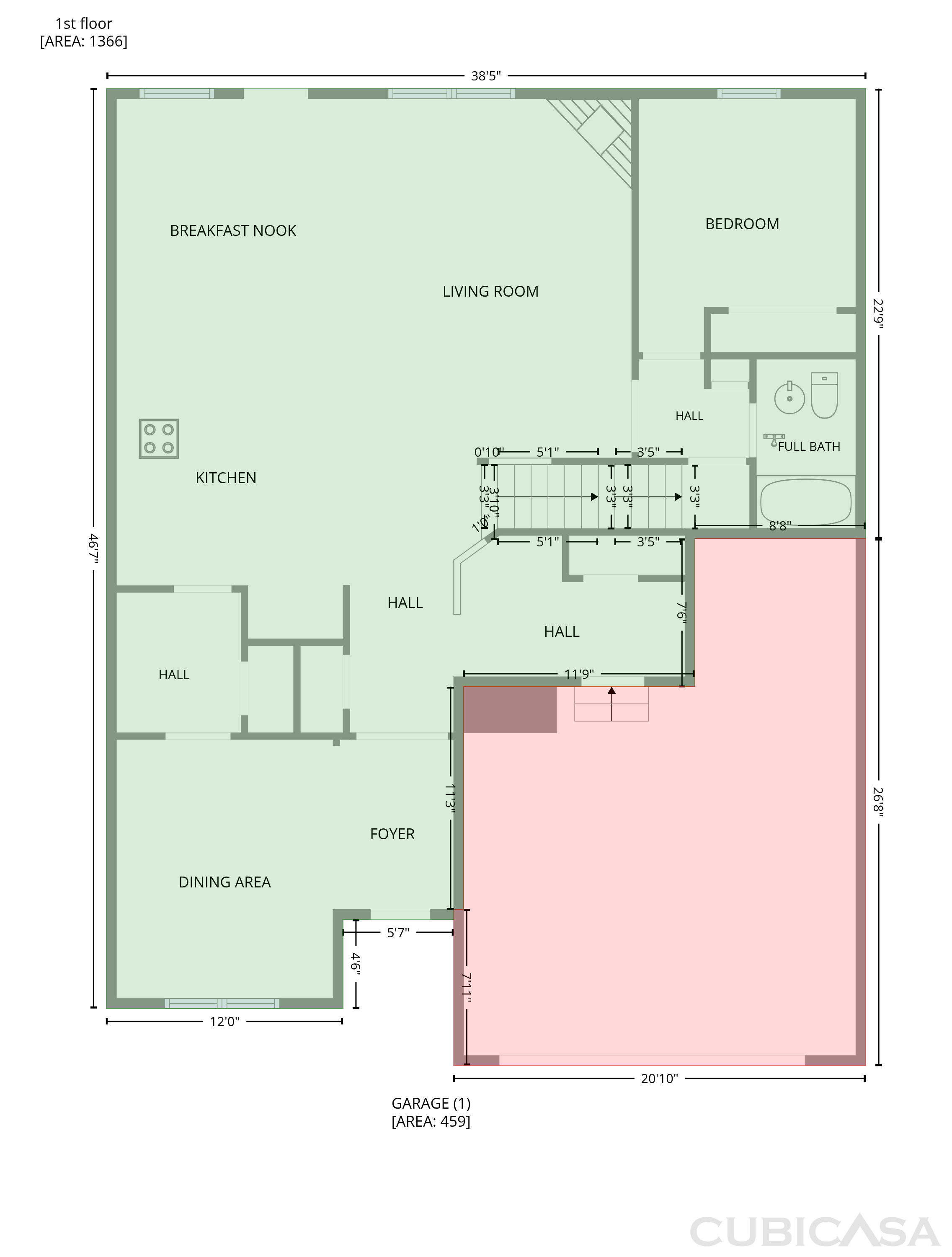 Second Floor of 749 Peacock Dr, Sunbury, OH