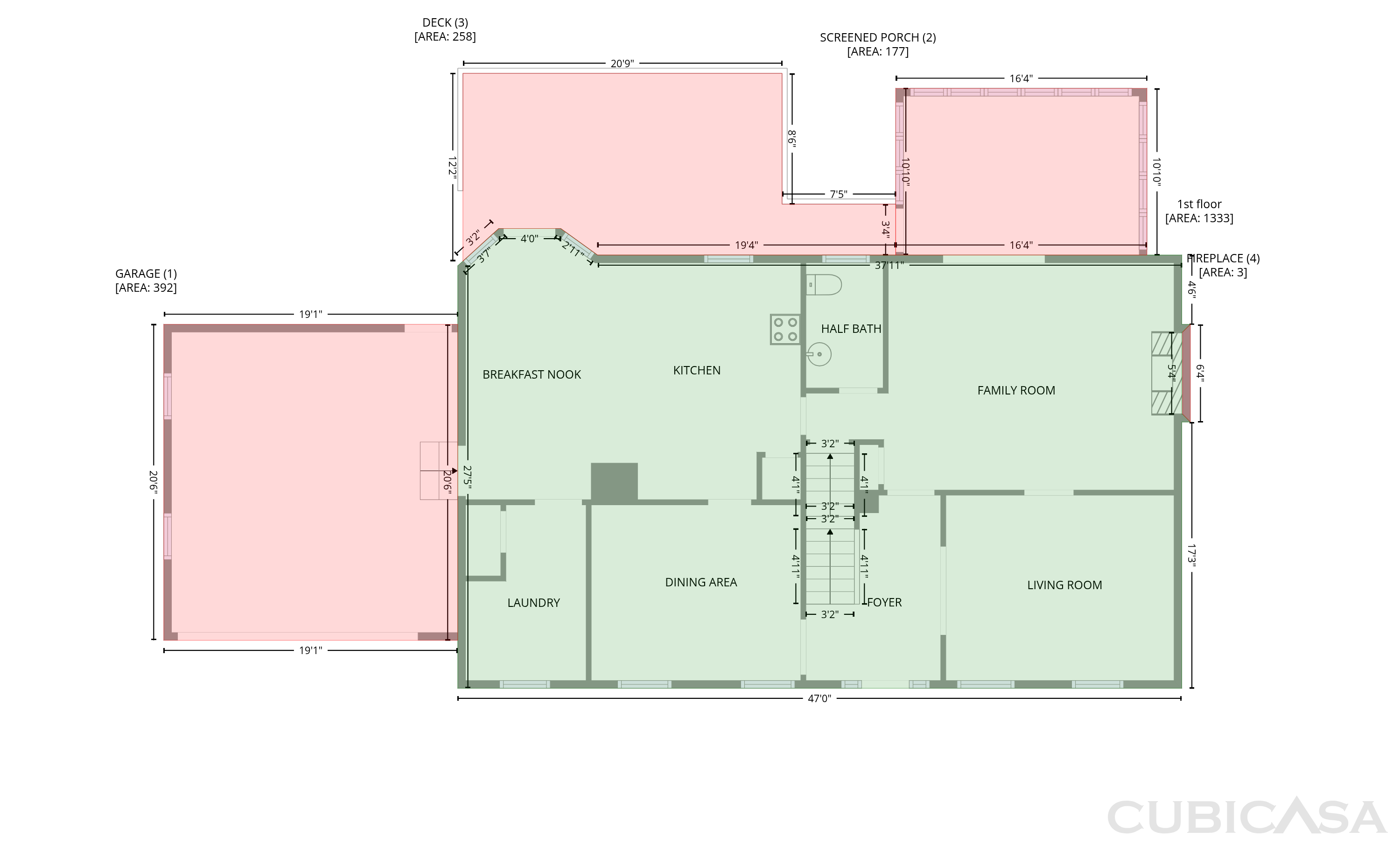 Second Floor of 1127 Aurora Ct, Atlanta, GA
