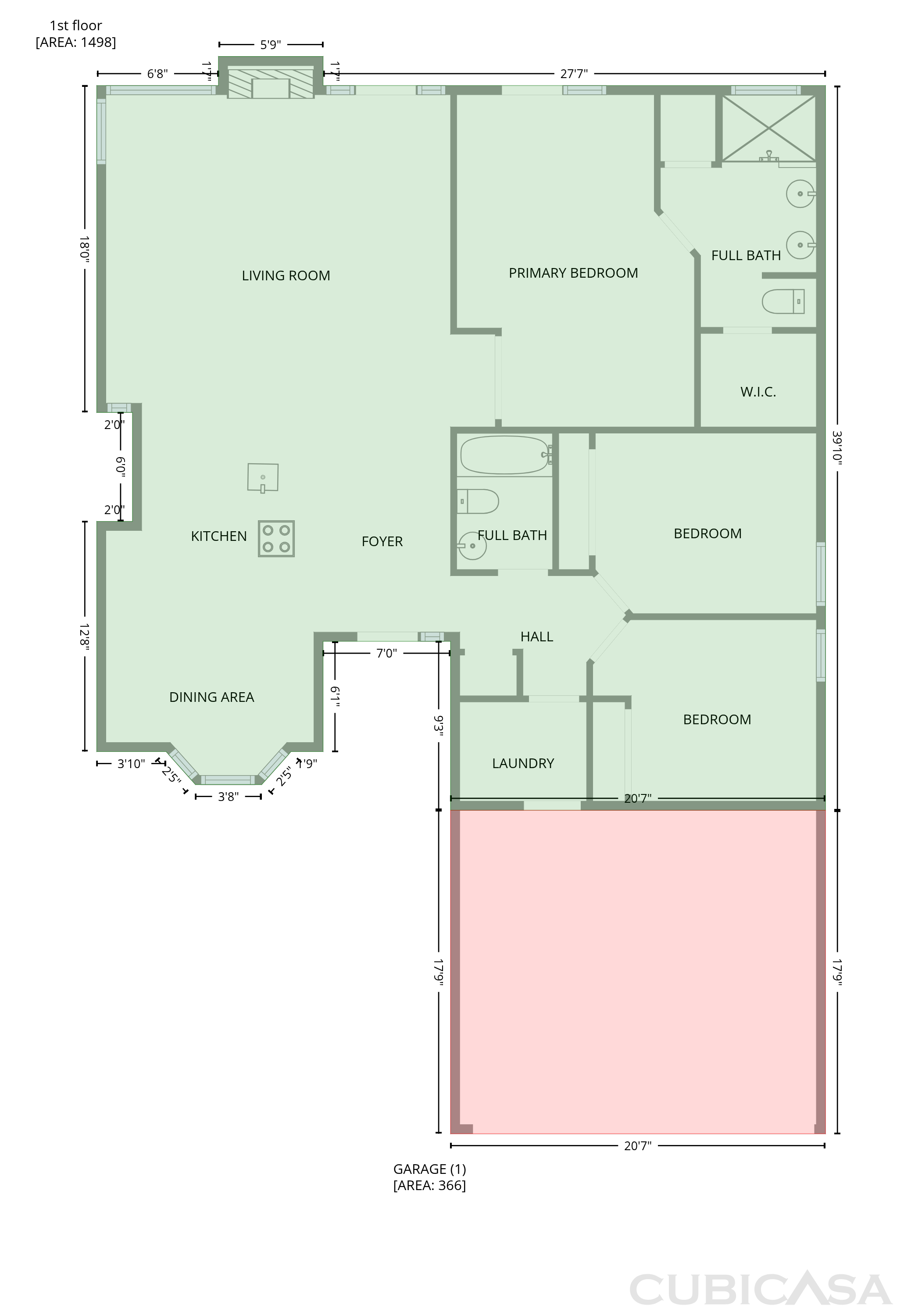 Main Floor of 5959 E Teton Cir, Mesa, AZ