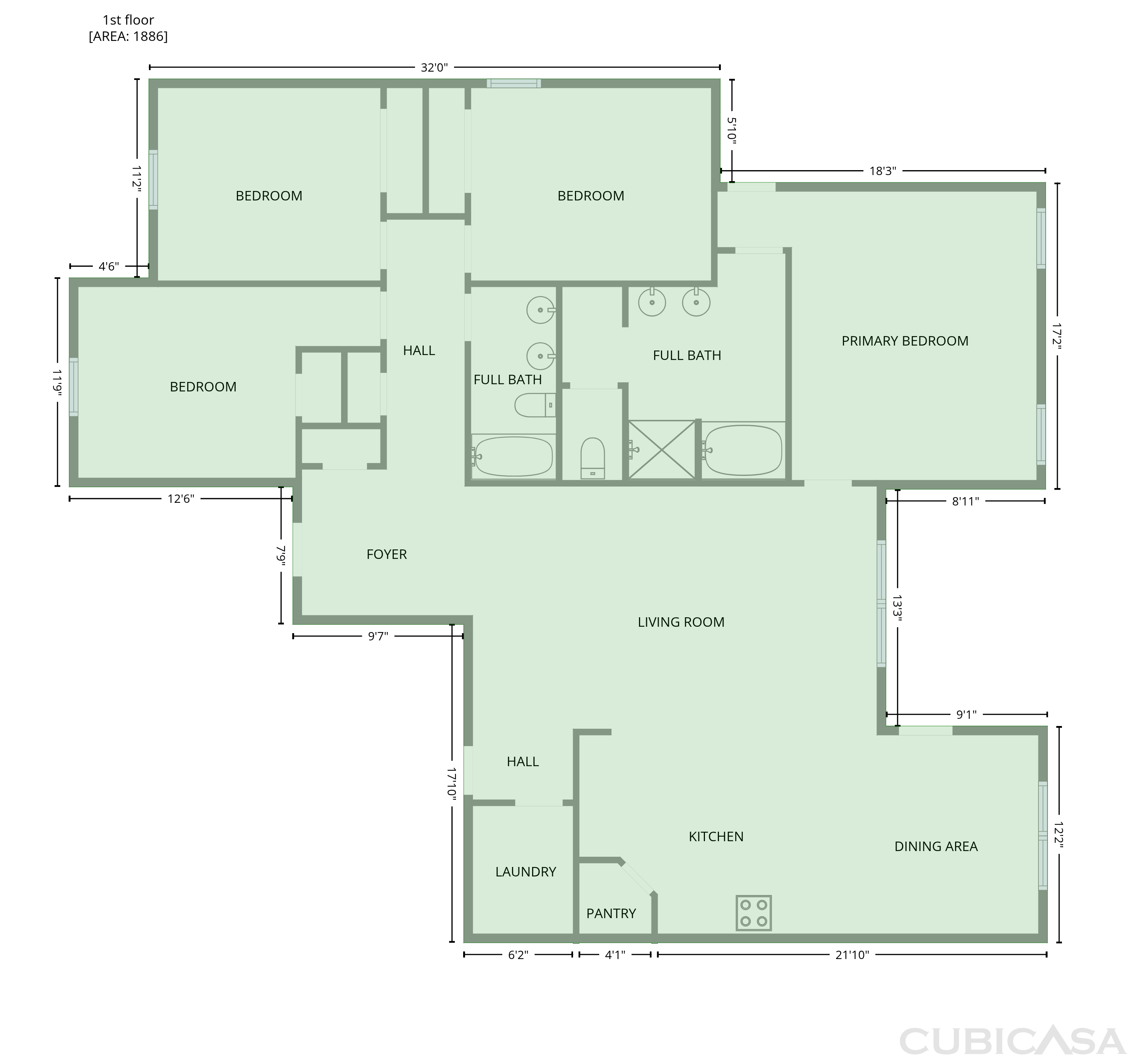Main Floor of 21205 Timber Bluff Ln, Porter, TX