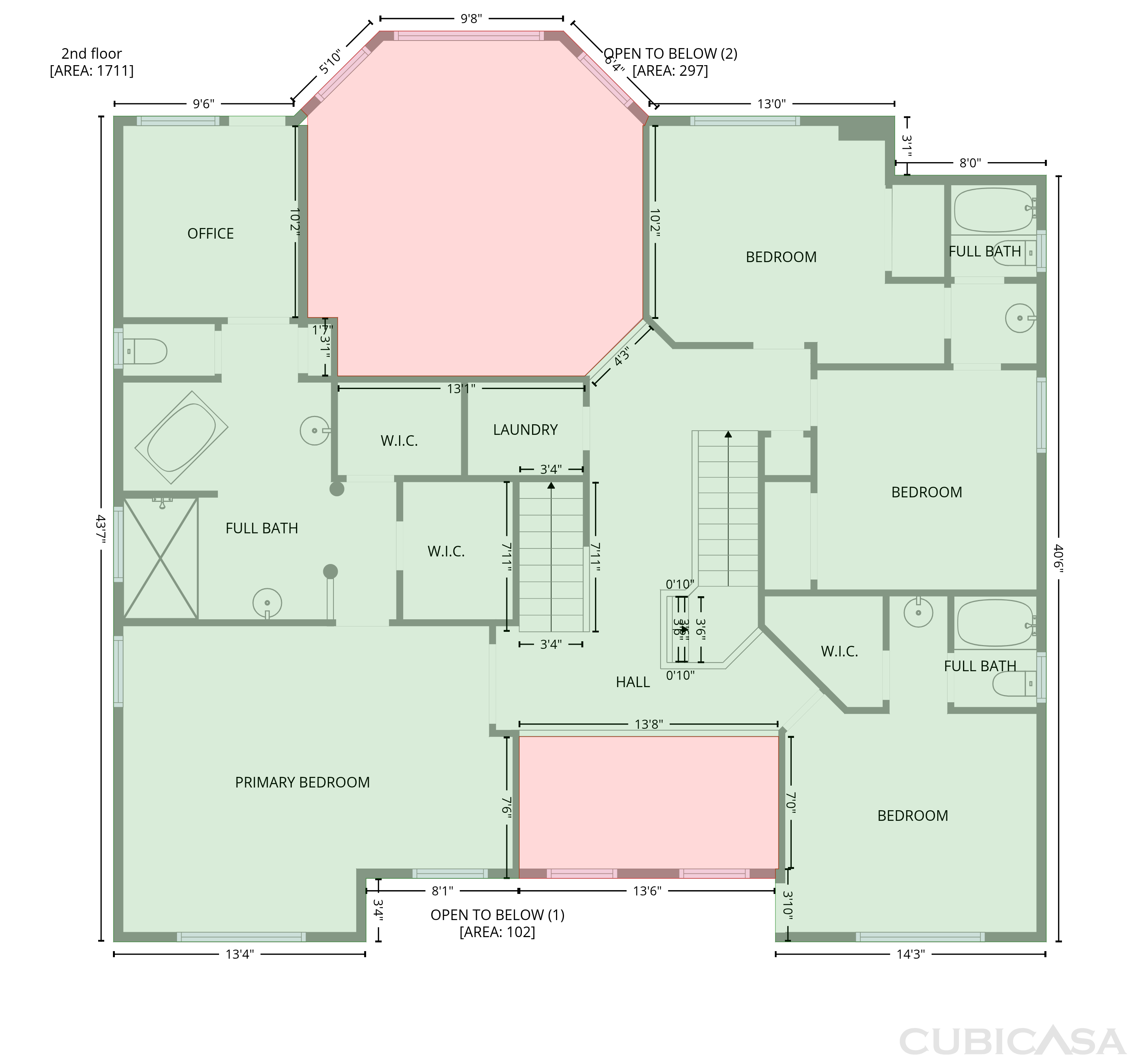 Second Floor of 11106 Brush Hollow Rd, Matthews, NC