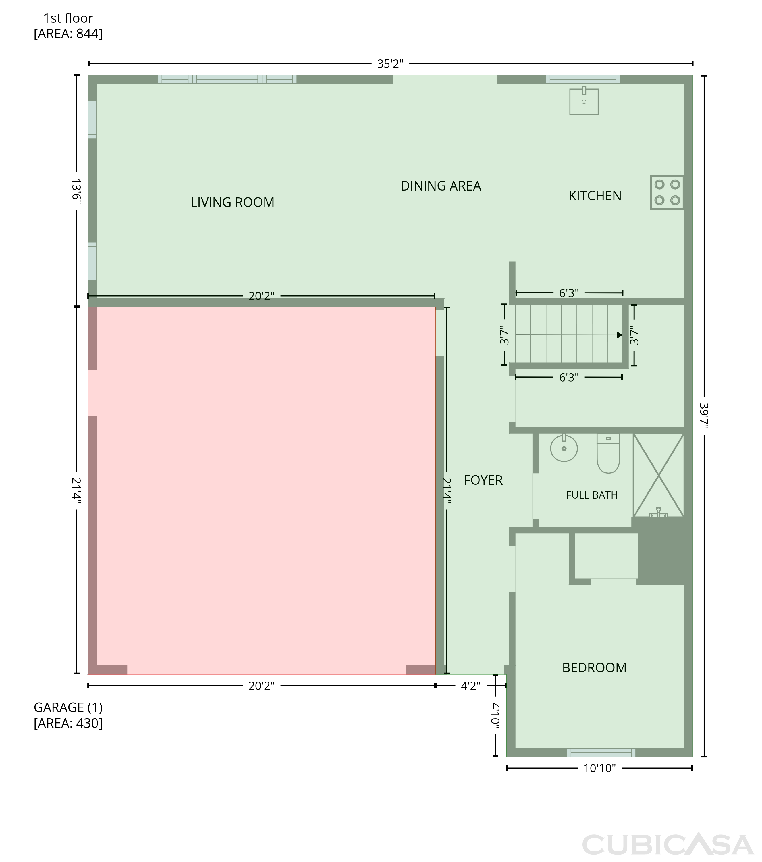 Main Floor of 3500 Hampton Dr, Folsom, CA