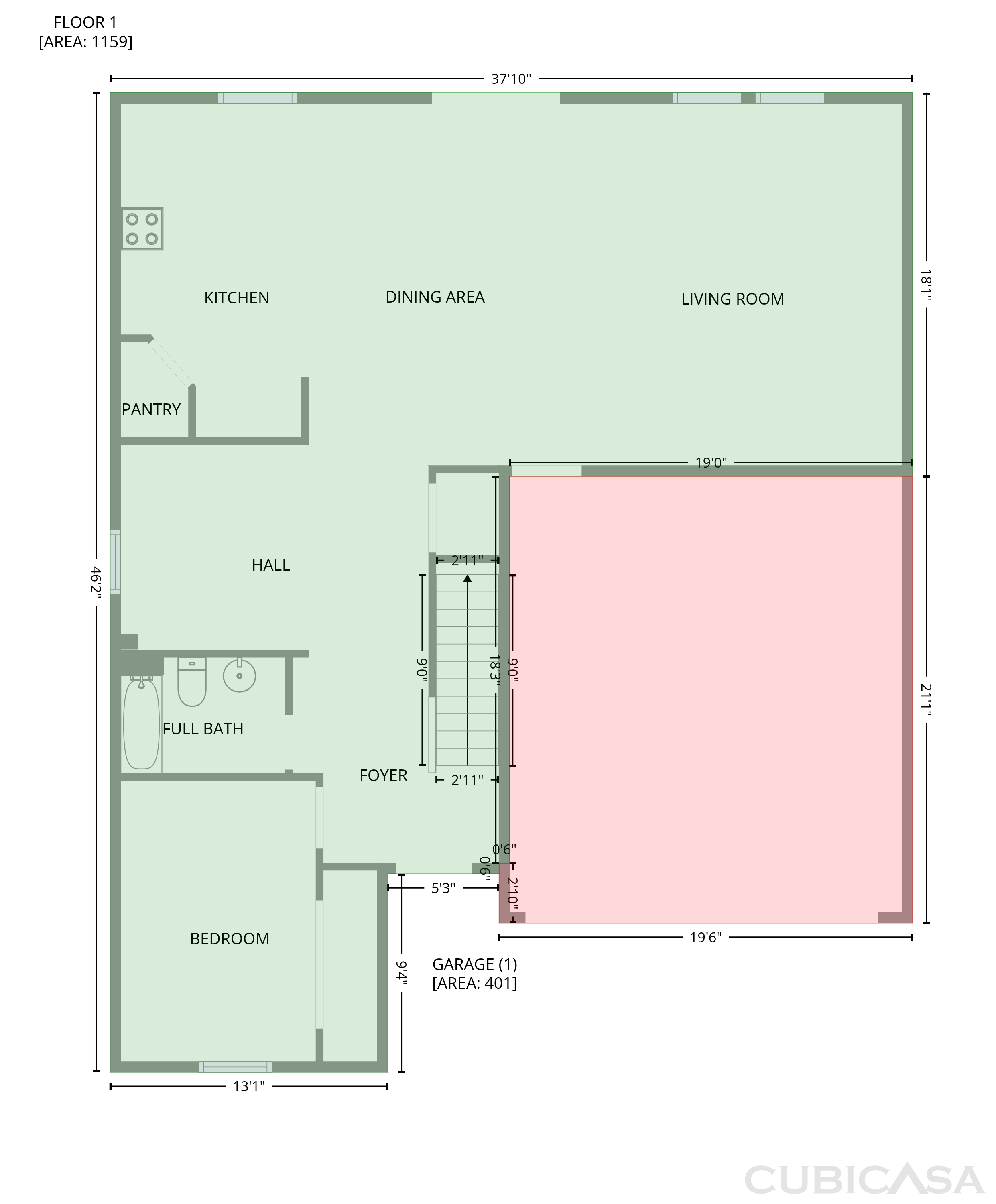 Main Floor of 1128 Griffon Ave, Lake Alfred, FL