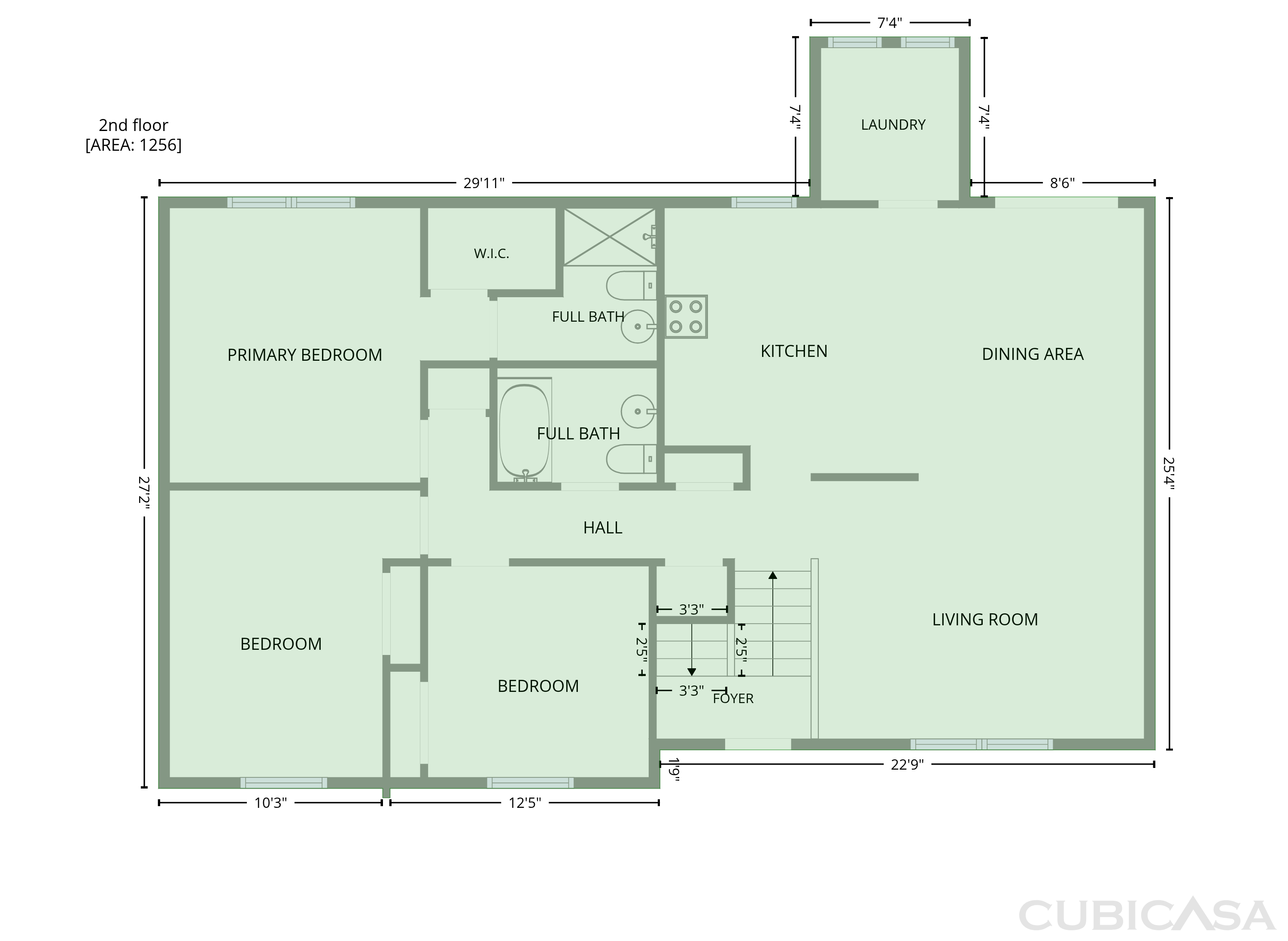Second Floor of 1346 Fairfield Dr SW, Lilburn, GA