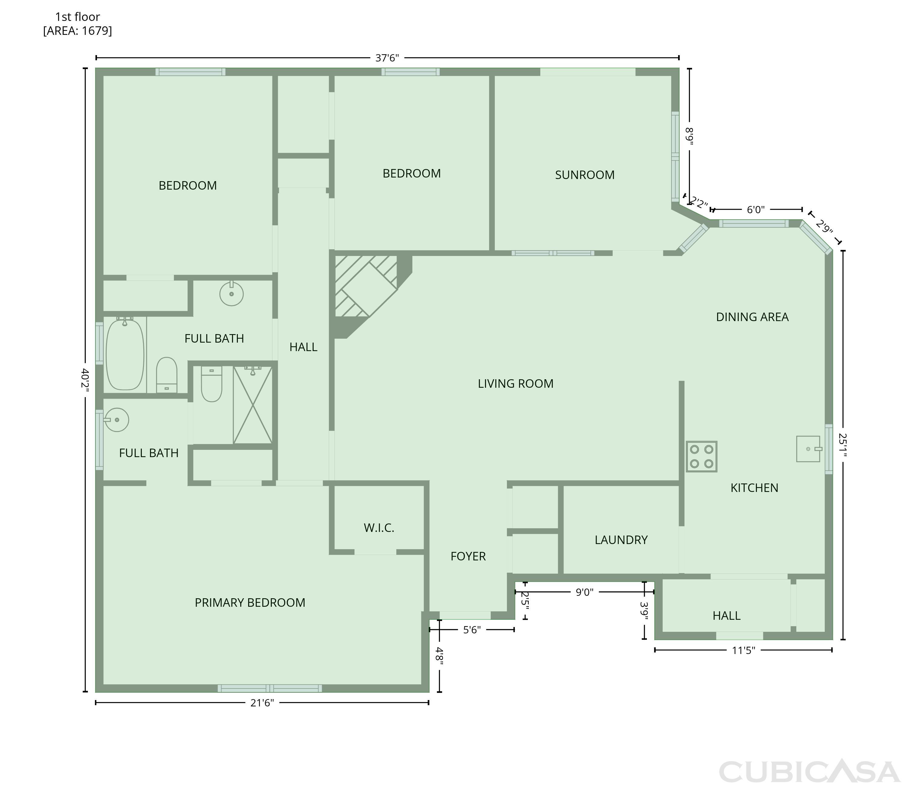 Main Floor of 1407 Rose Ave, Killeen, TX