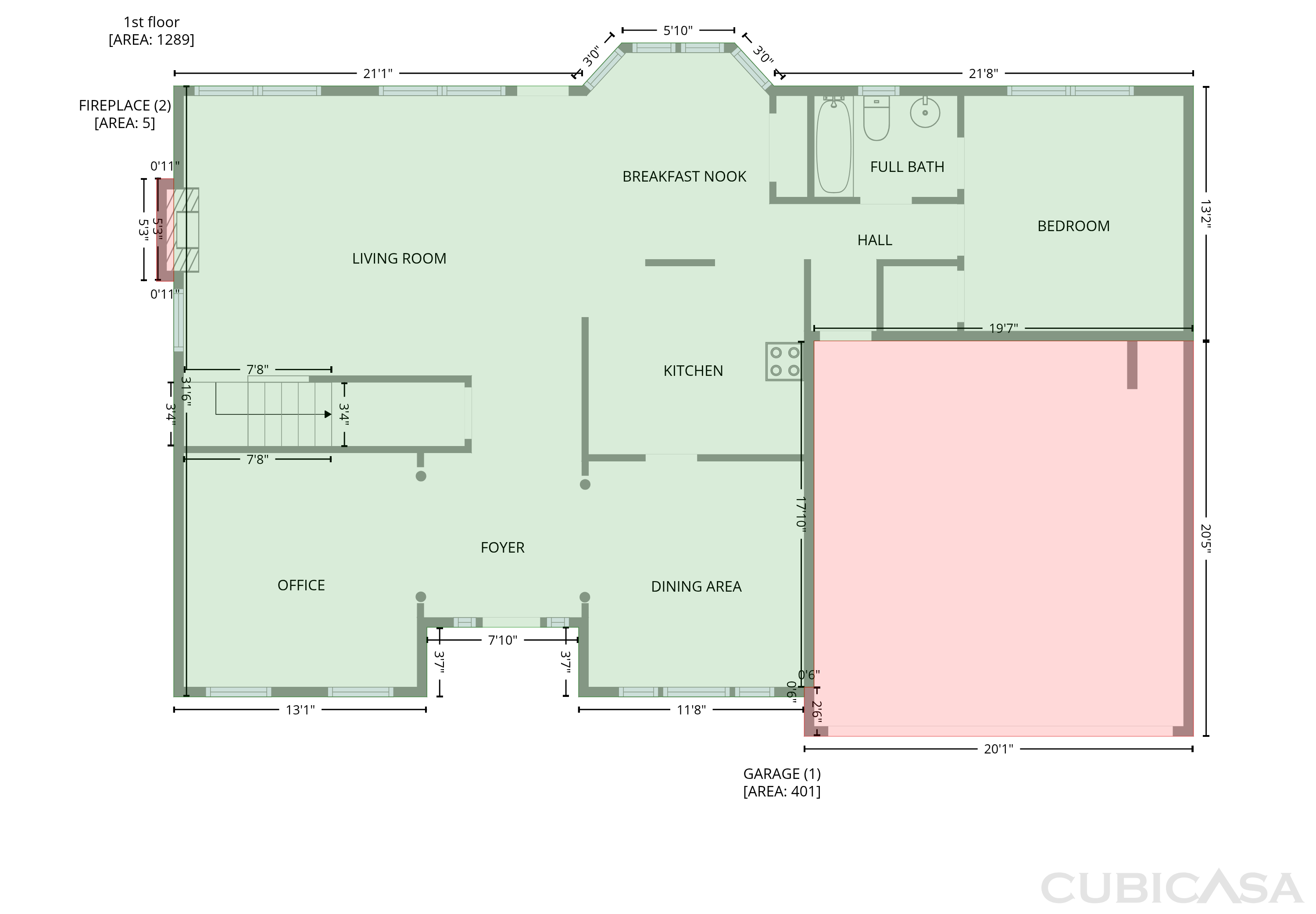 Main Floor of 8692 Hickory Creek Ct, North Charleston, SC