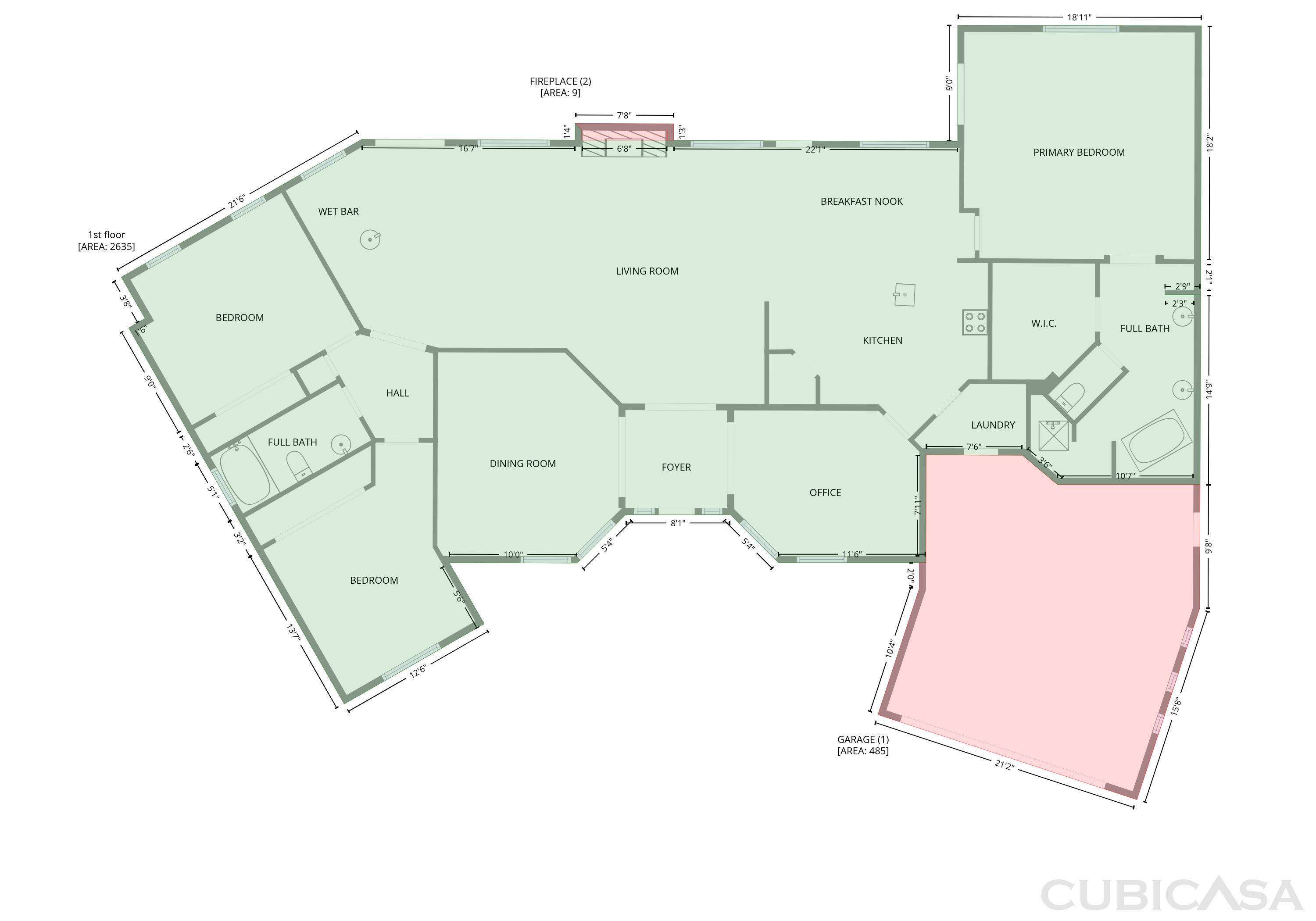Main Floor of 1207 E Clearview Dr, Casa Grande, AZ