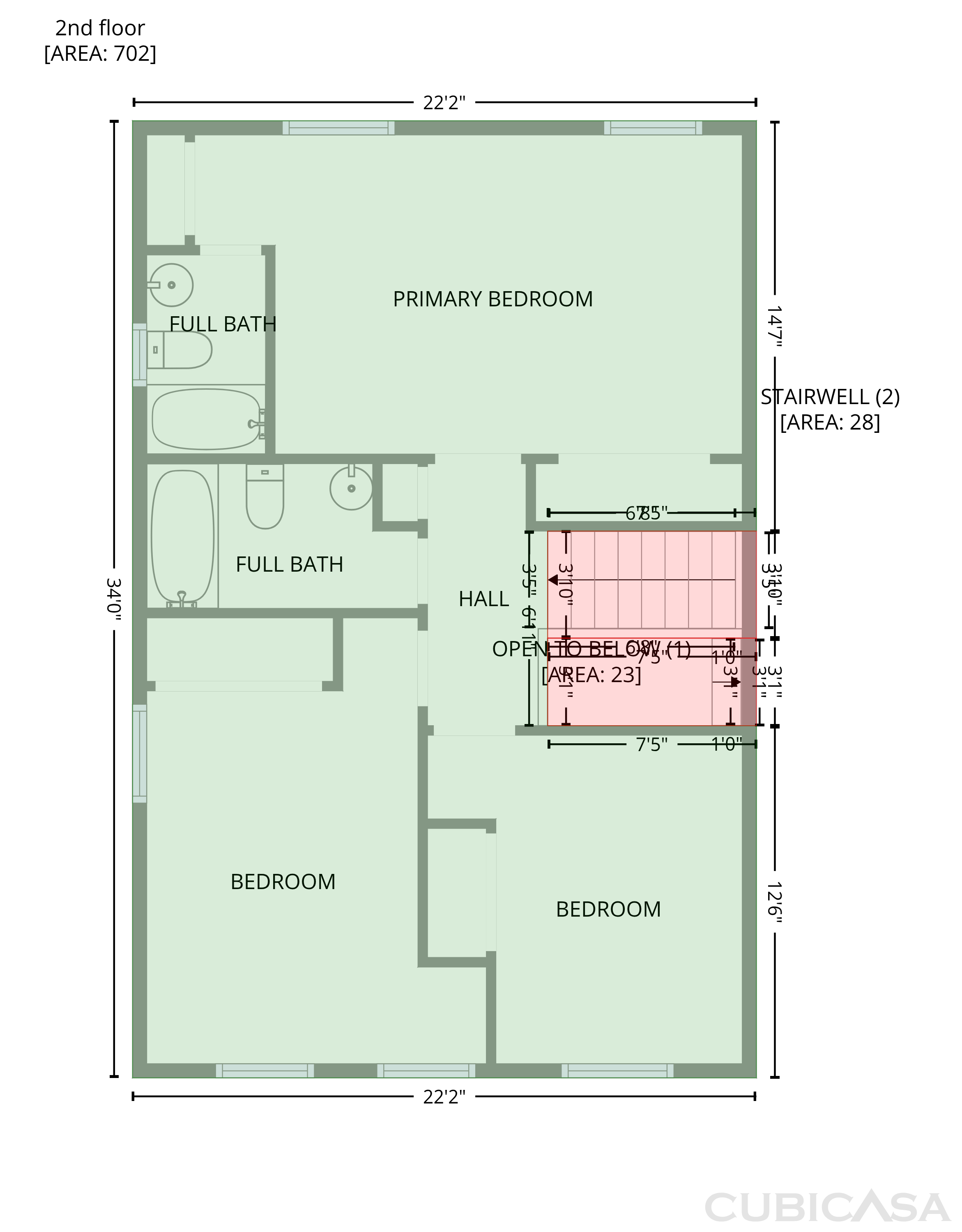Second Floor of 12801 Peachleaf Ct, Upper Marlboro, MD