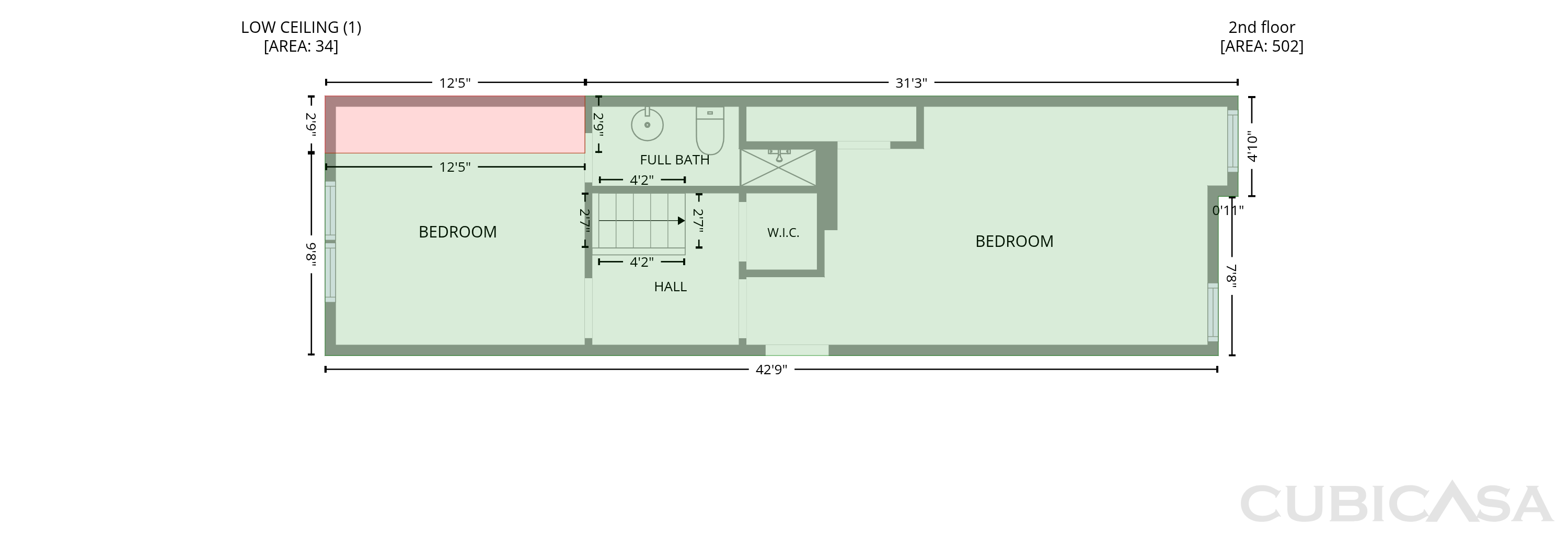 Second Floor of 905 3rd St, Spencer, NC