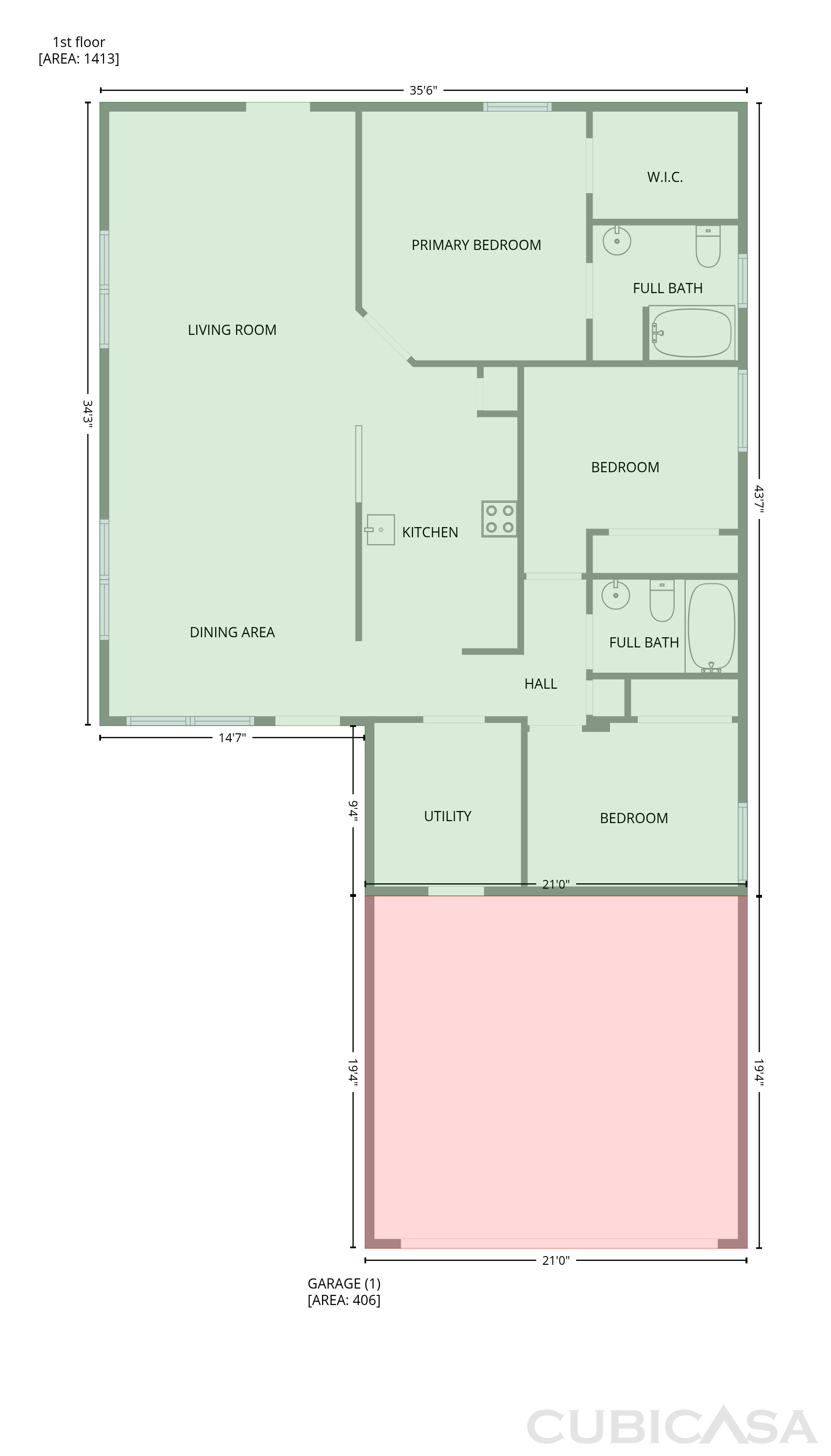 Main Floor of 905 S Butler Ter, Harrisonville, MO