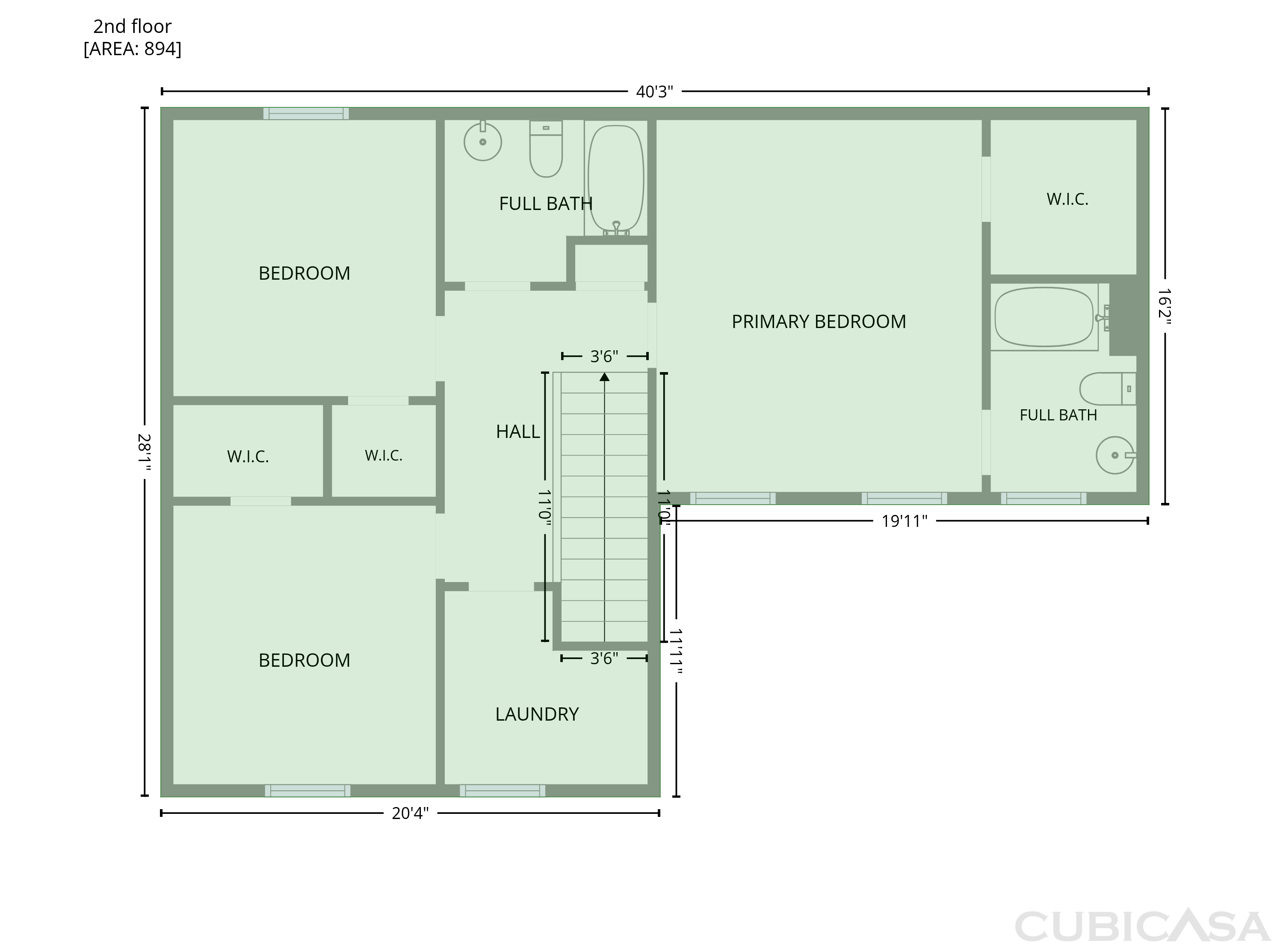 Second Floor of 943 Sequoia Dr, Lexington, SC