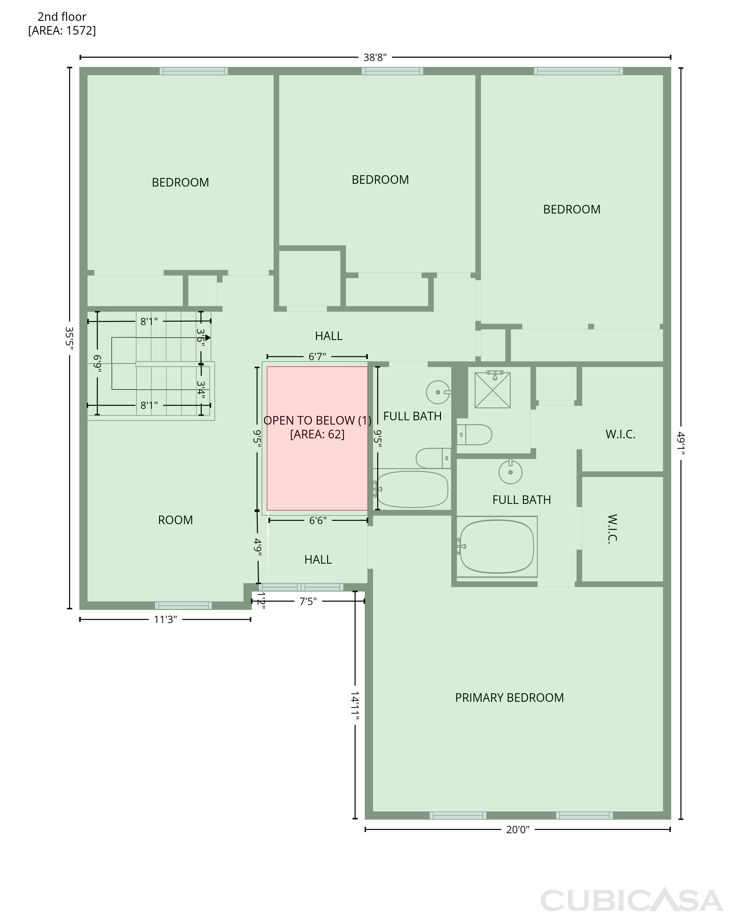 Second Floor of 2158 Willesdon Dr W, Jacksonville, FL