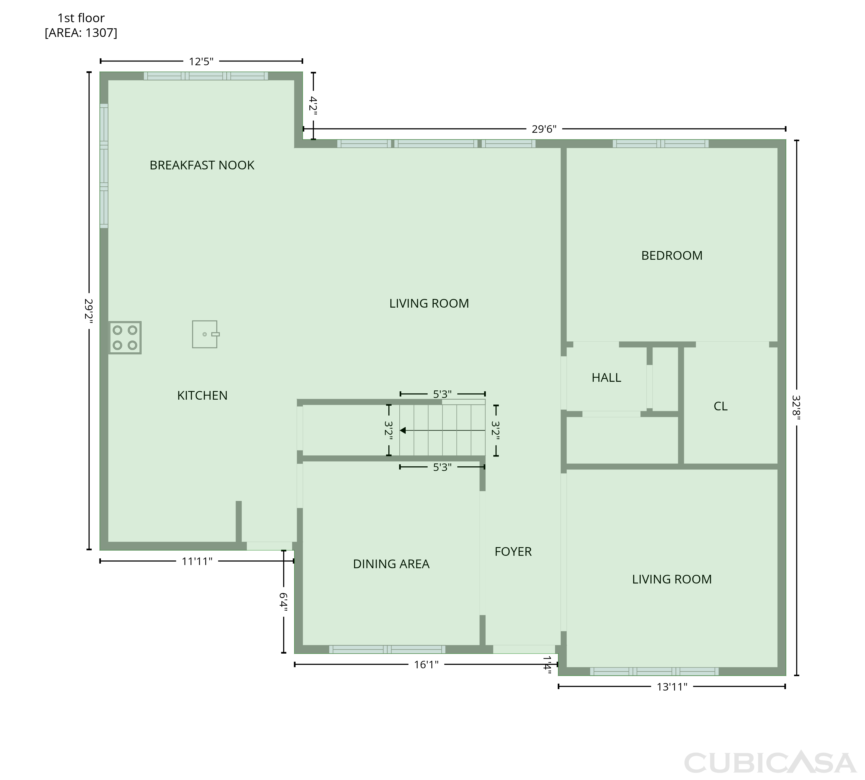 Main Floor of 801 Blue Moon Ct, Greensboro, NC