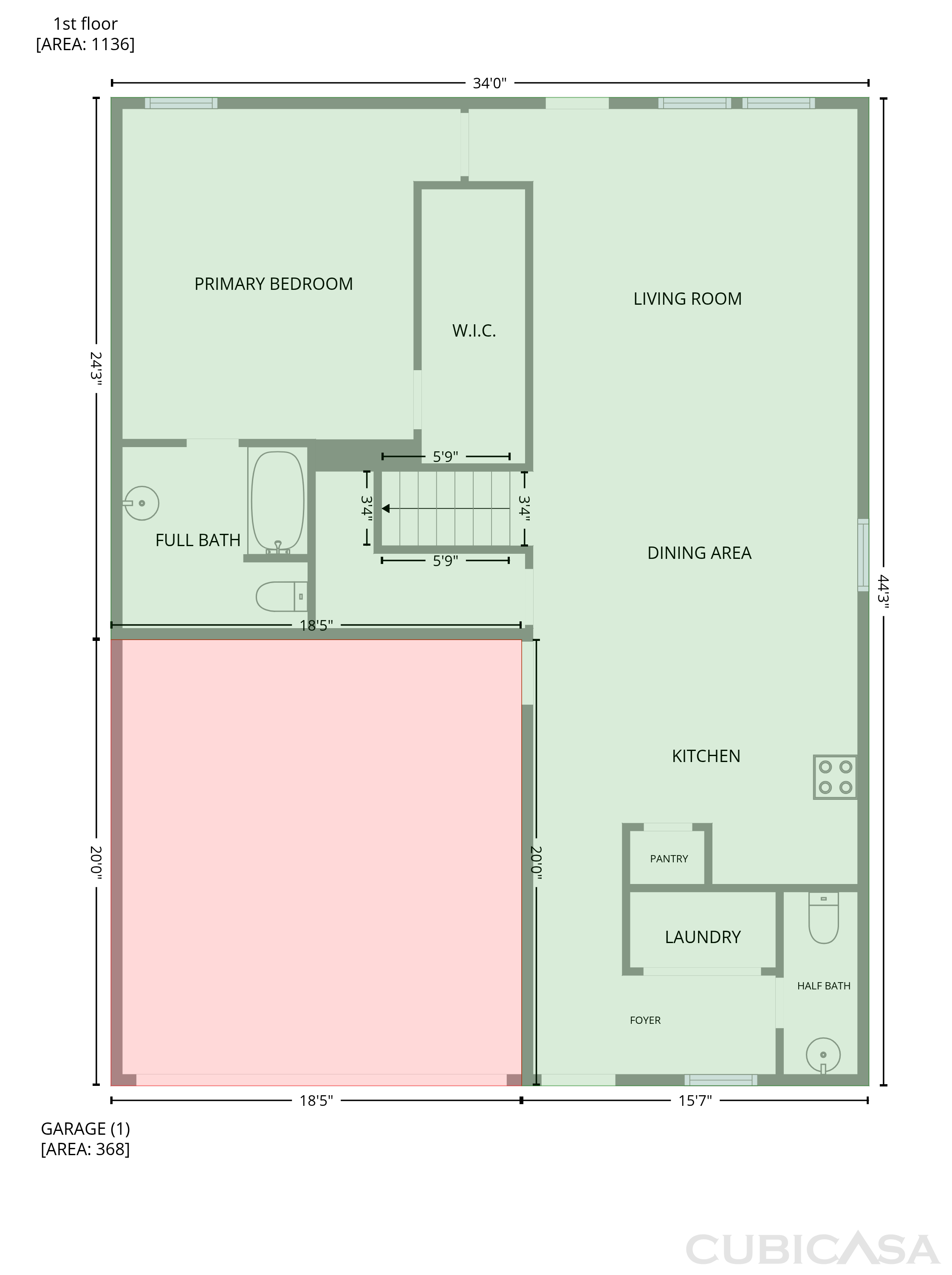 Main Floor of 200 Bennett St, Angleton, TX