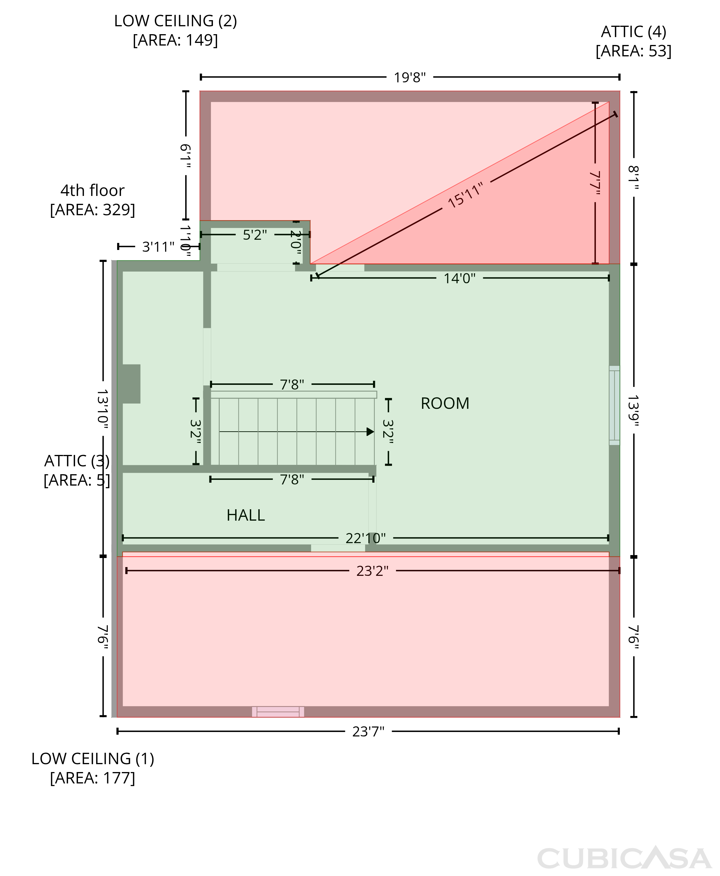 Floor 4 of 23089 Brittany Ave, Eastpointe, MI