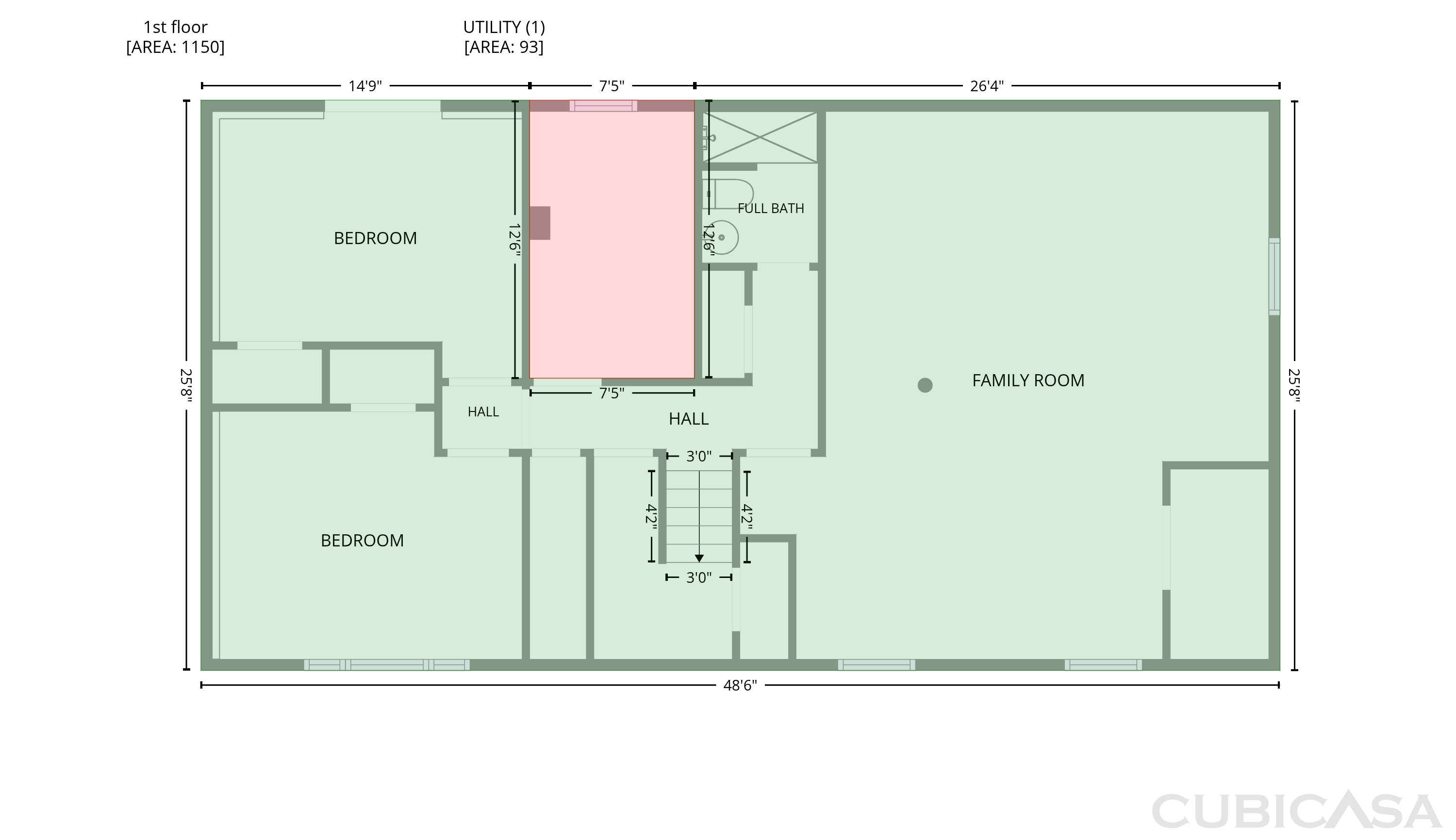 Main Floor of 274 Oradell Ave, Paramus, NJ