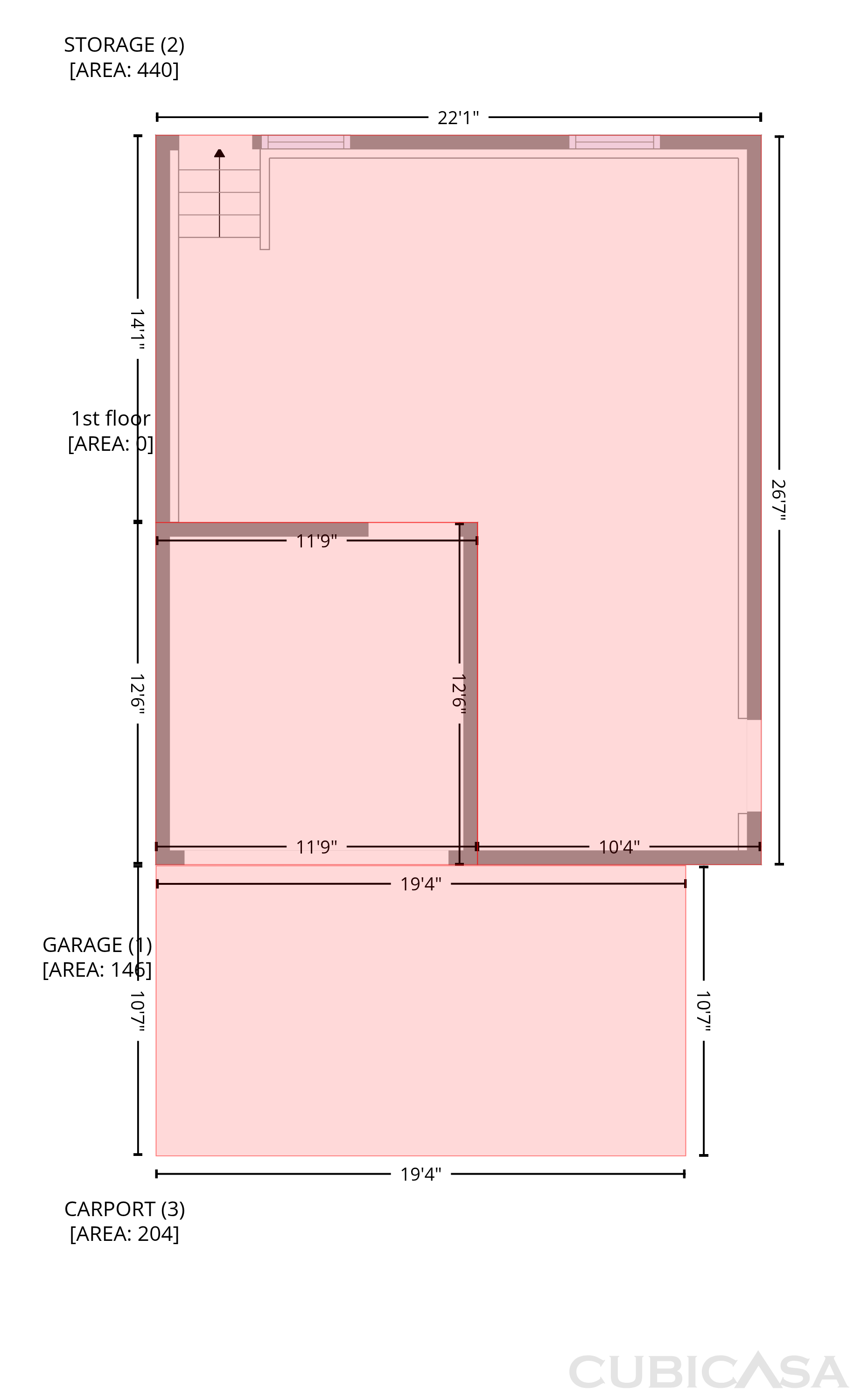 Main Floor of 1713 Tall Cane Cir, Willow Spring, NC