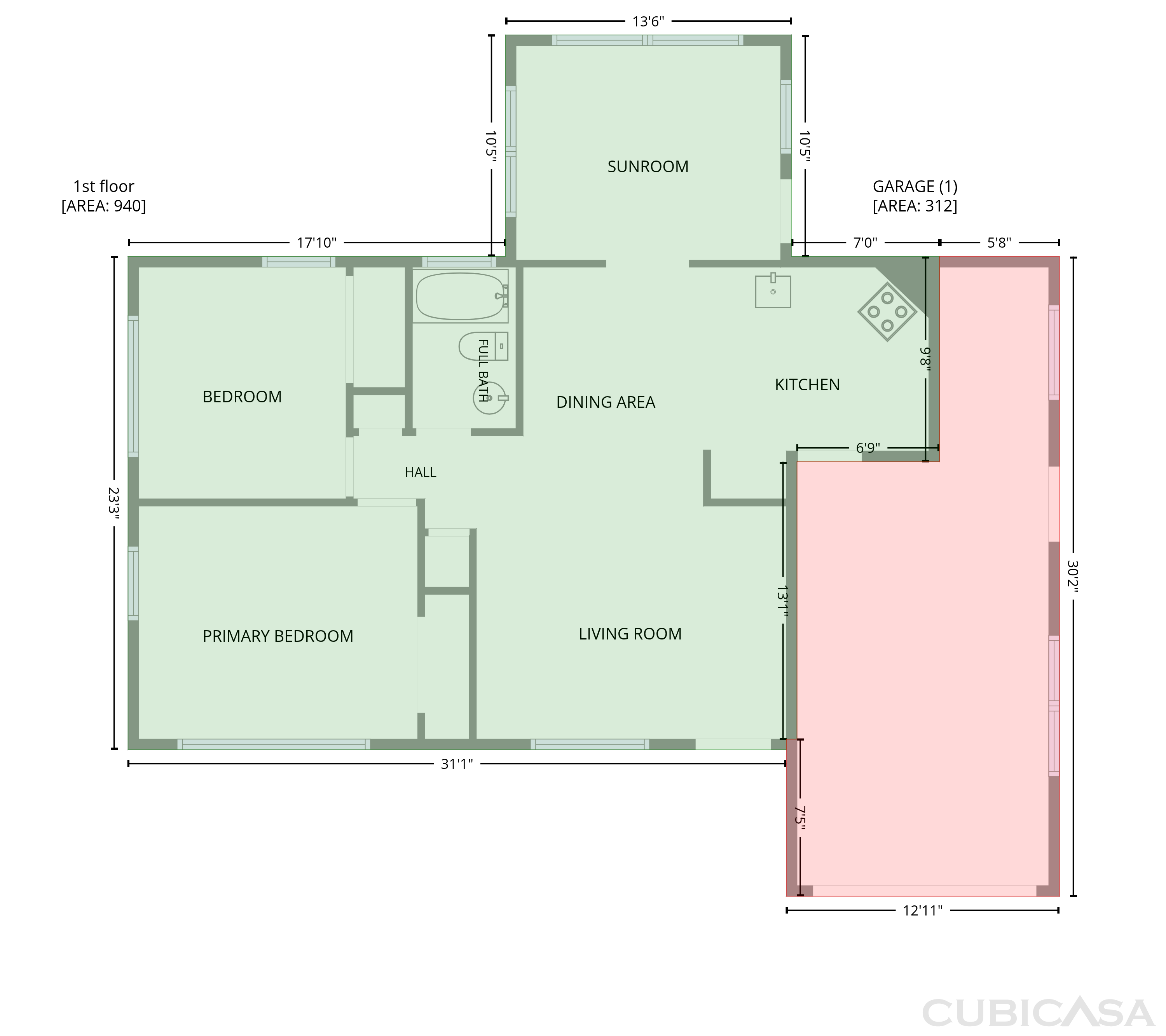 Main Floor of 7328 Tangelo Ave, Port Richey, FL