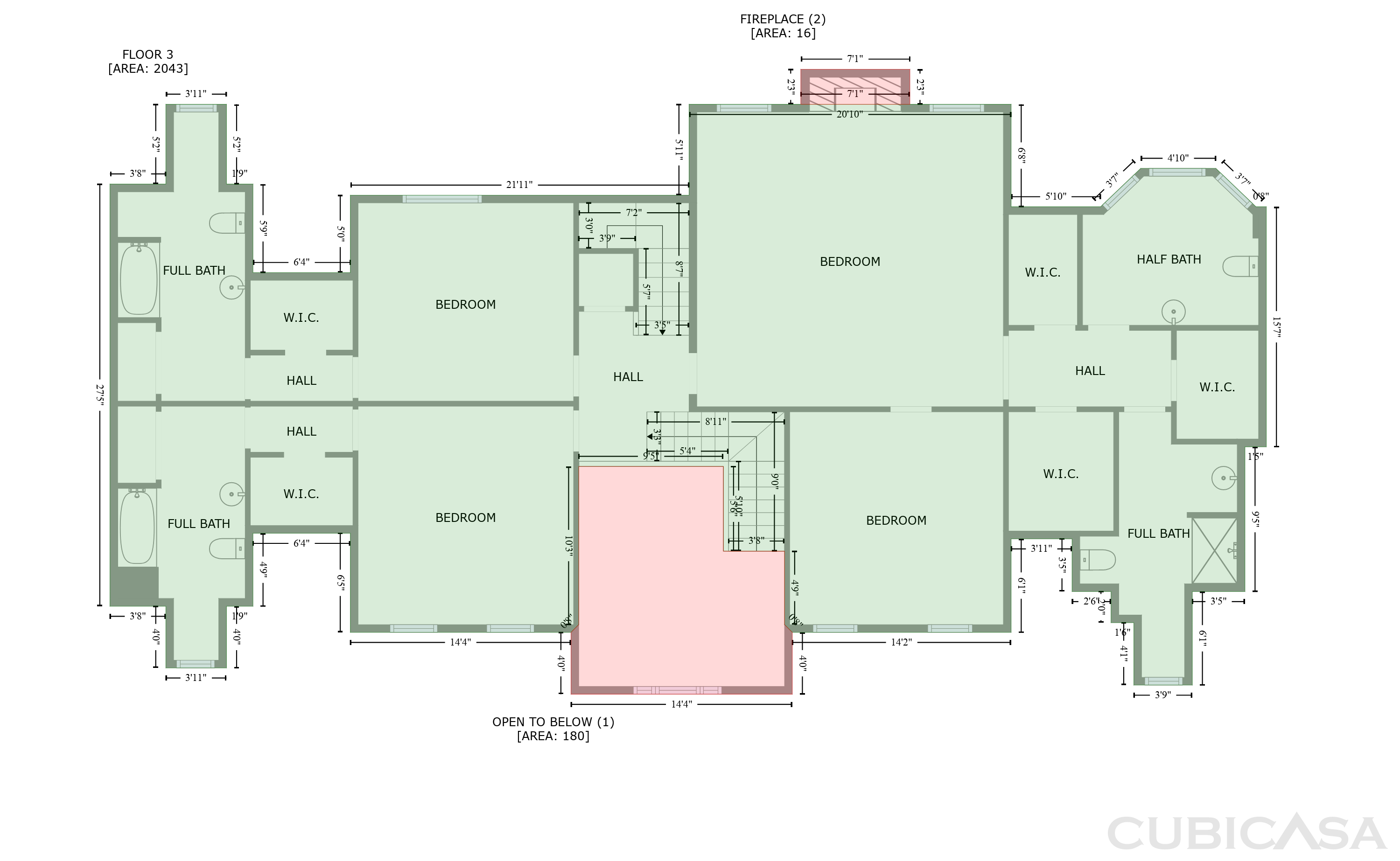 Third Floor of 5919 Heritage Ln, Stone Mountain, GA