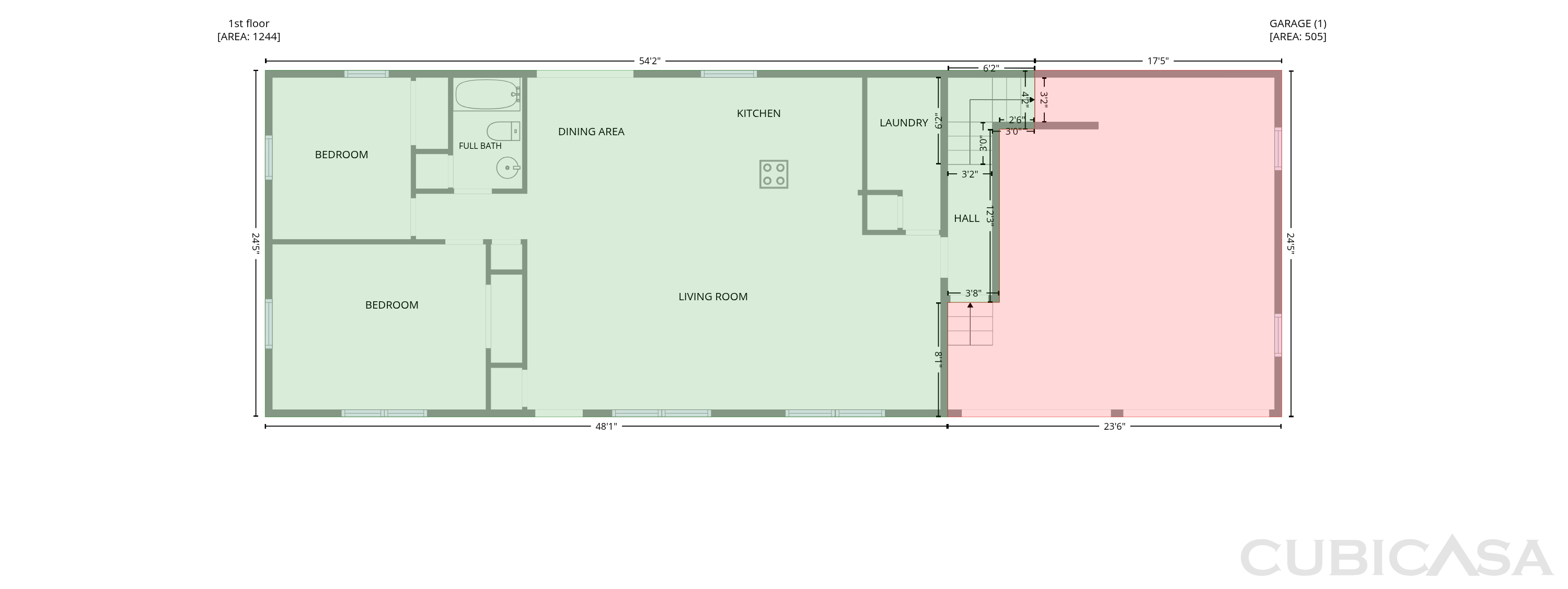 Main Floor of 4552 Fall City Rd, Jasper, AL