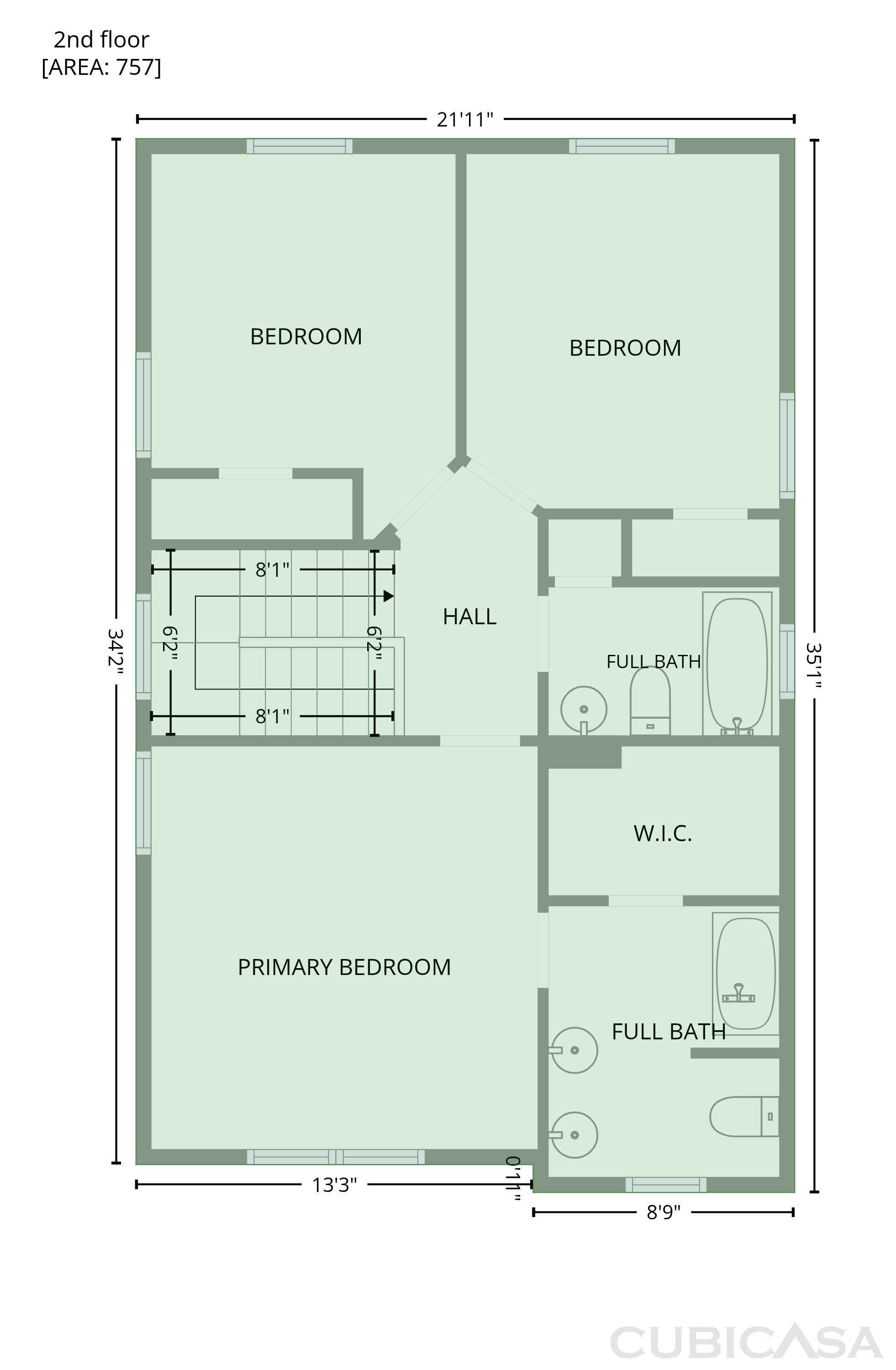 Second Floor of 202 W Marietta St, Canton, GA