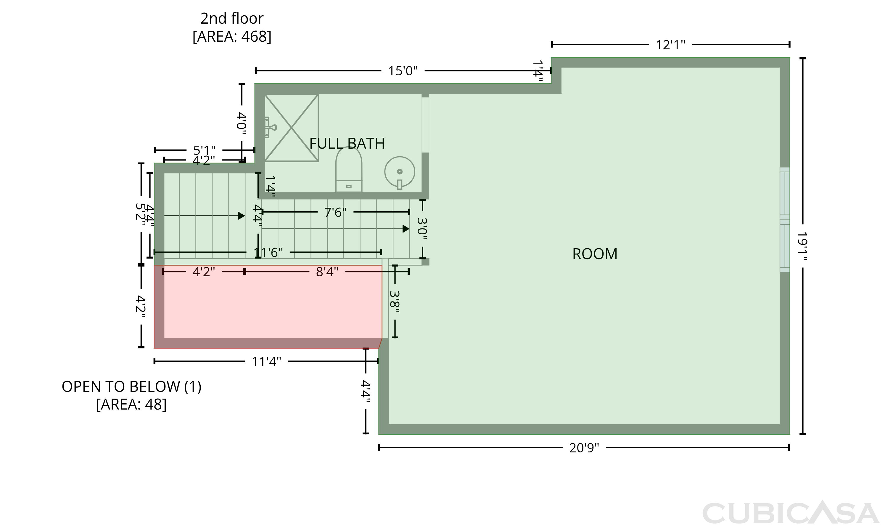 Second Floor of 1401 Grey Owl Cir, Roseville, CA