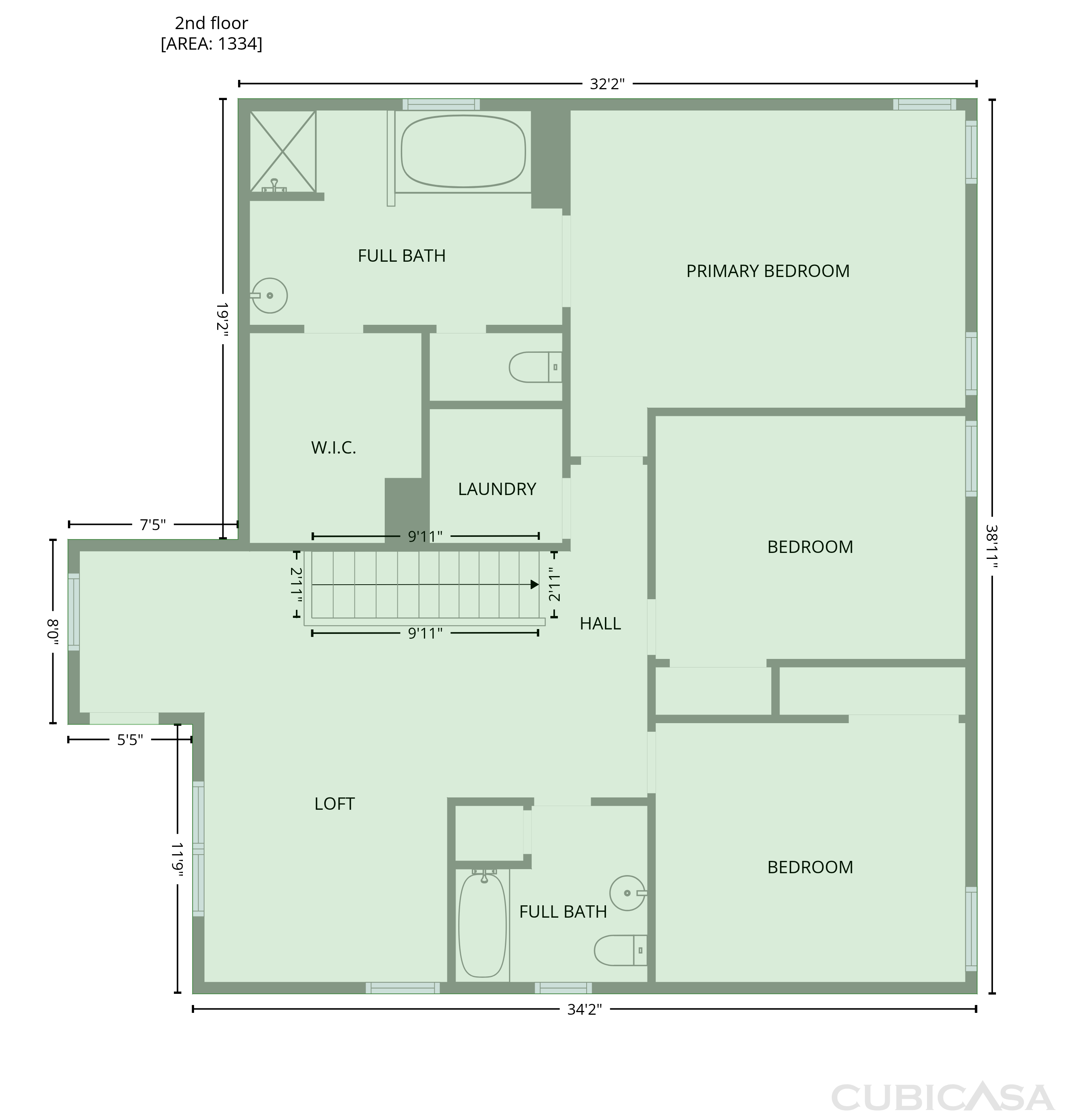 Second Floor of 305 Augustus Ln, Mount Holly, NC