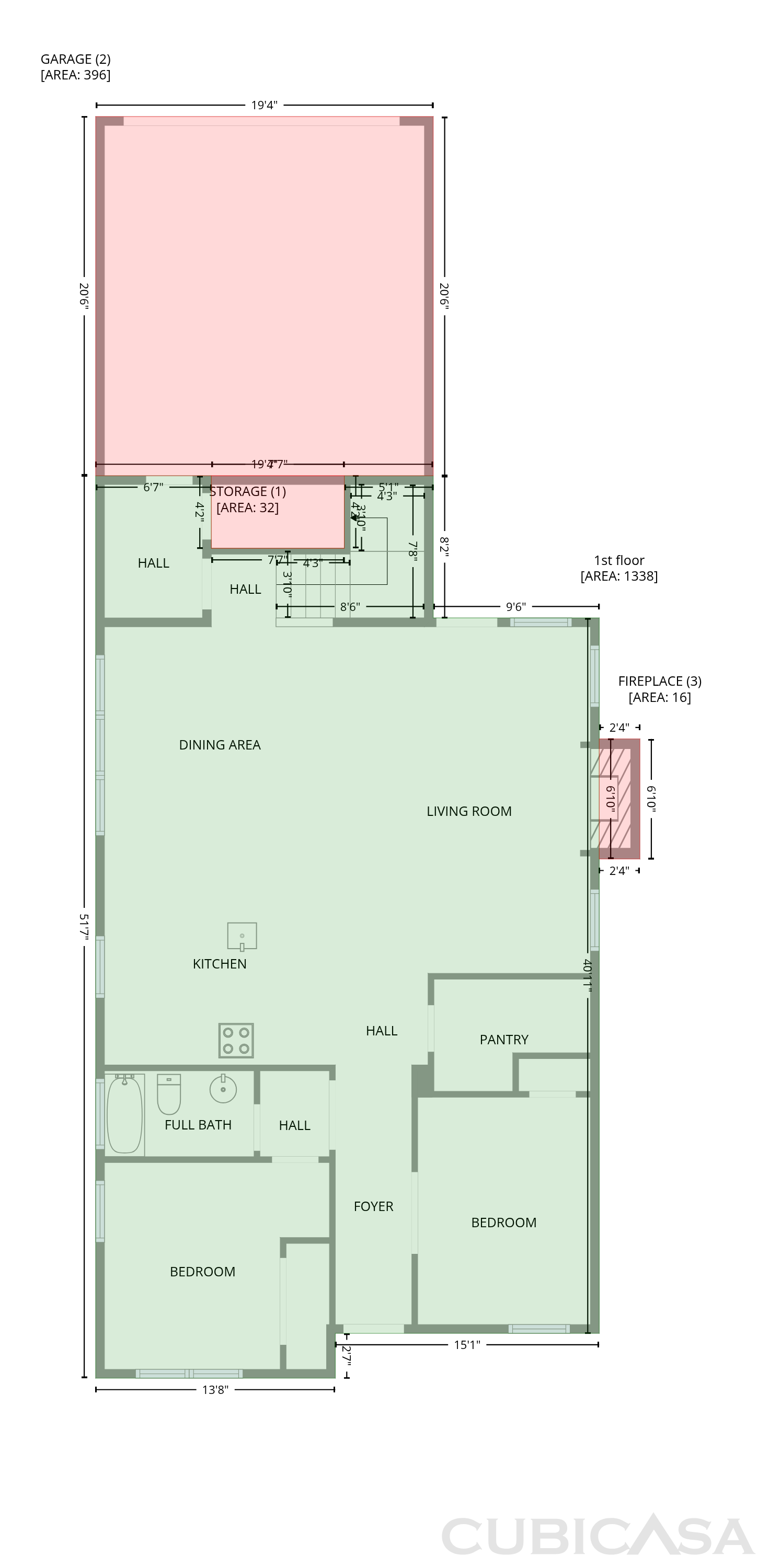 Main Floor of 1034 Kennedy Dr, Allen, TX