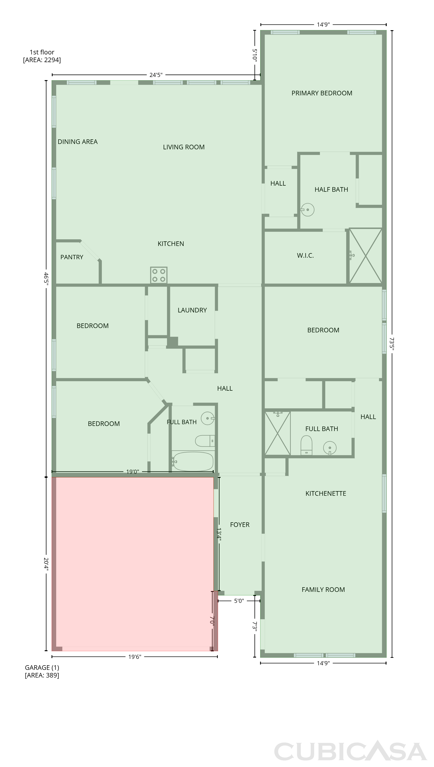 Main Floor of 347 Puma Loop, Groveland, FL